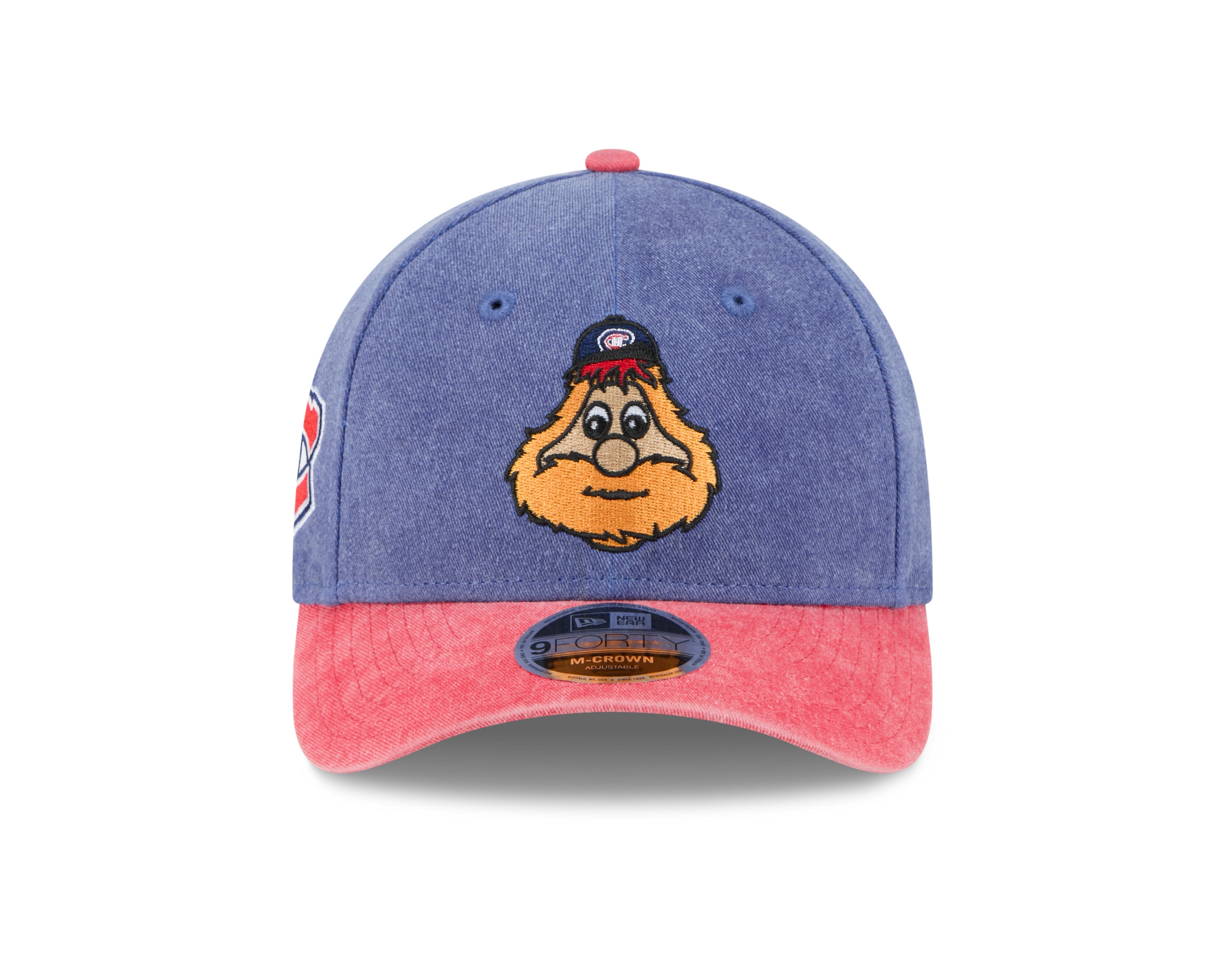 Casquette snapback bicolore bleu marine et rouge Youppi Montreal Canadiens NHL New Era 9Forty pour homme