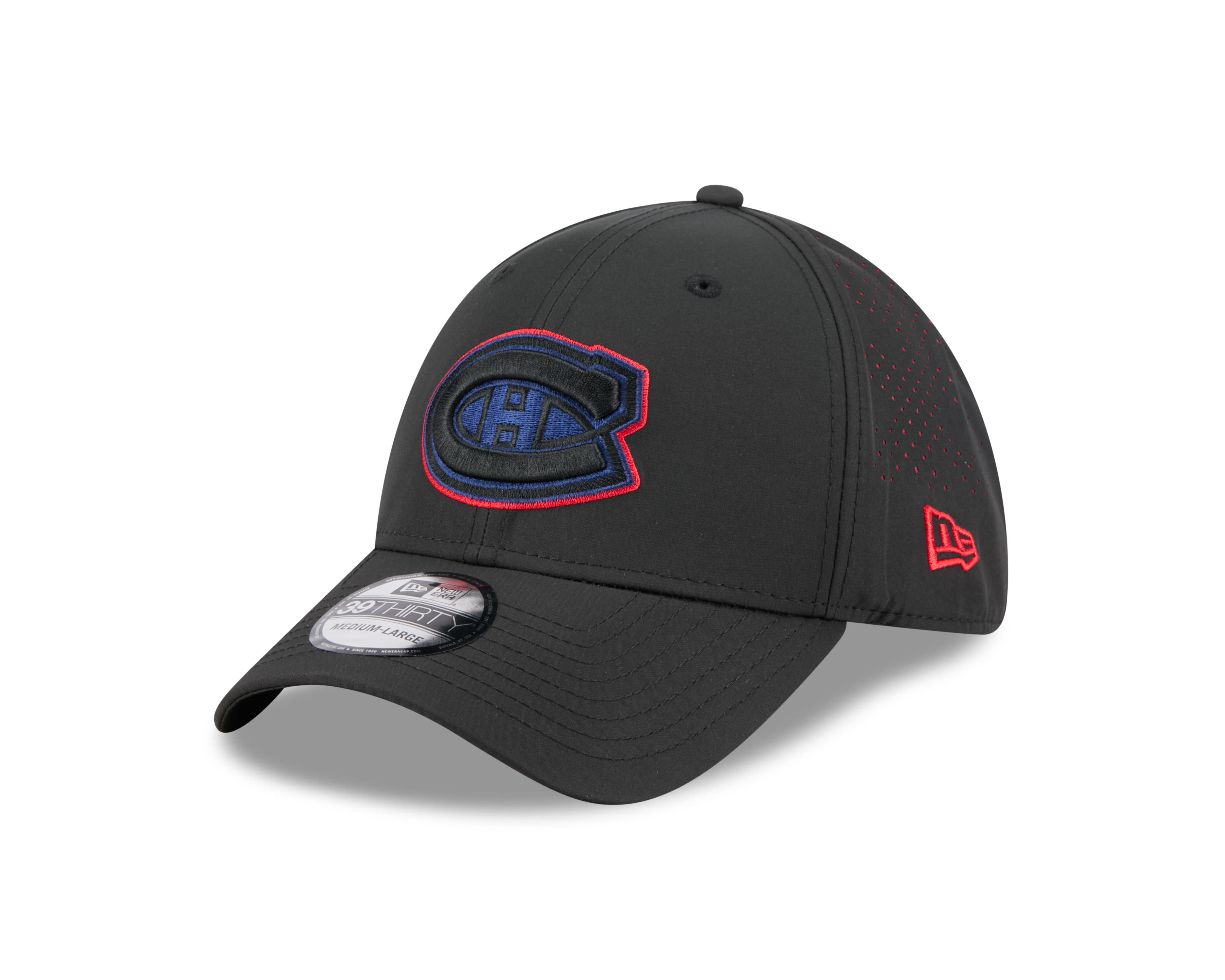 Montreal Canadiens NHL New Era Men's Night 39Thirty Team Classic Stretch Fit Hat