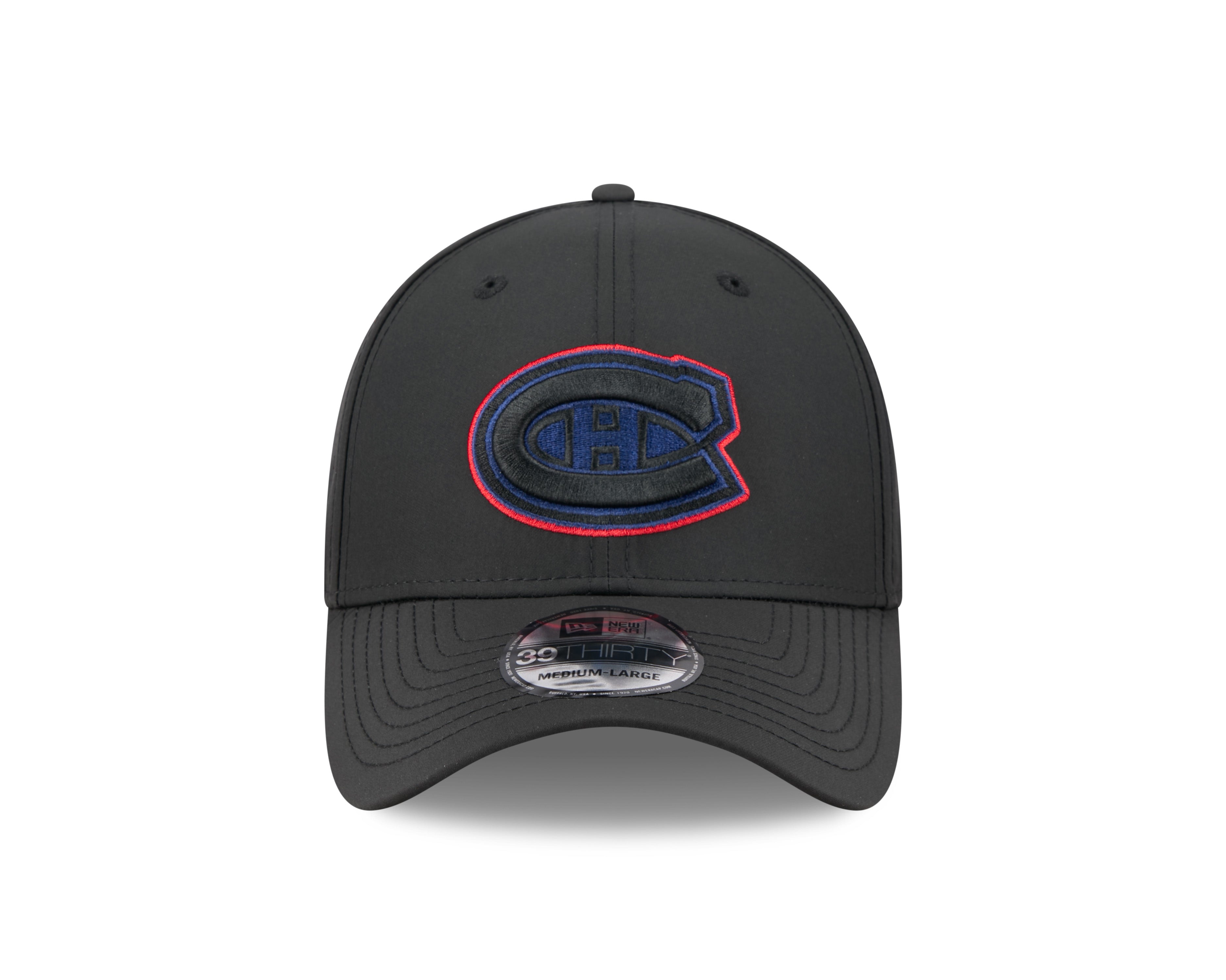 Montreal Canadiens NHL New Era Men's Night 39Thirty Team Classic Stretch Fit Hat