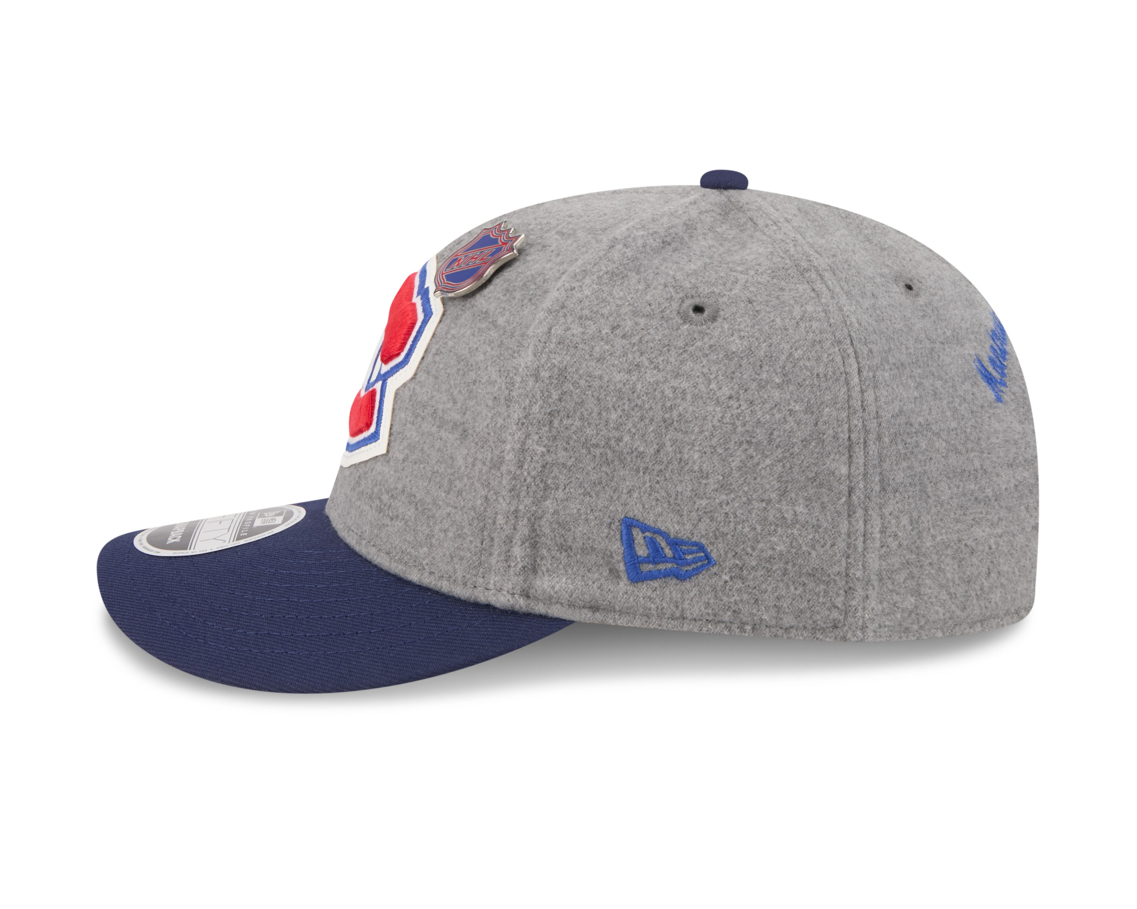 Montreal Canadiens NHL New Era Men's Grey Melton 9Fifty Wool Snapback
