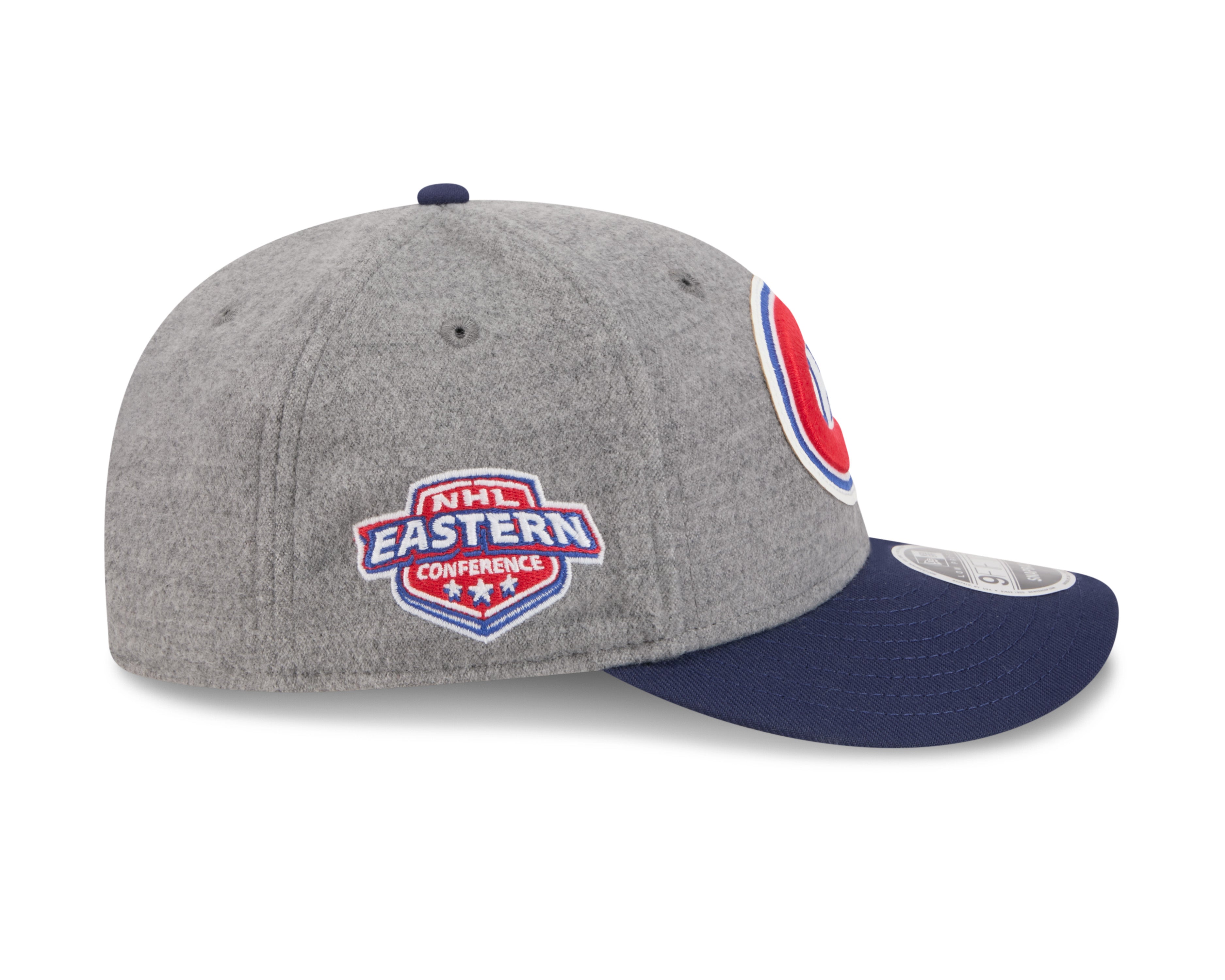 Montreal Canadiens NHL New Era Men's Grey Melton 9Fifty Wool Snapback