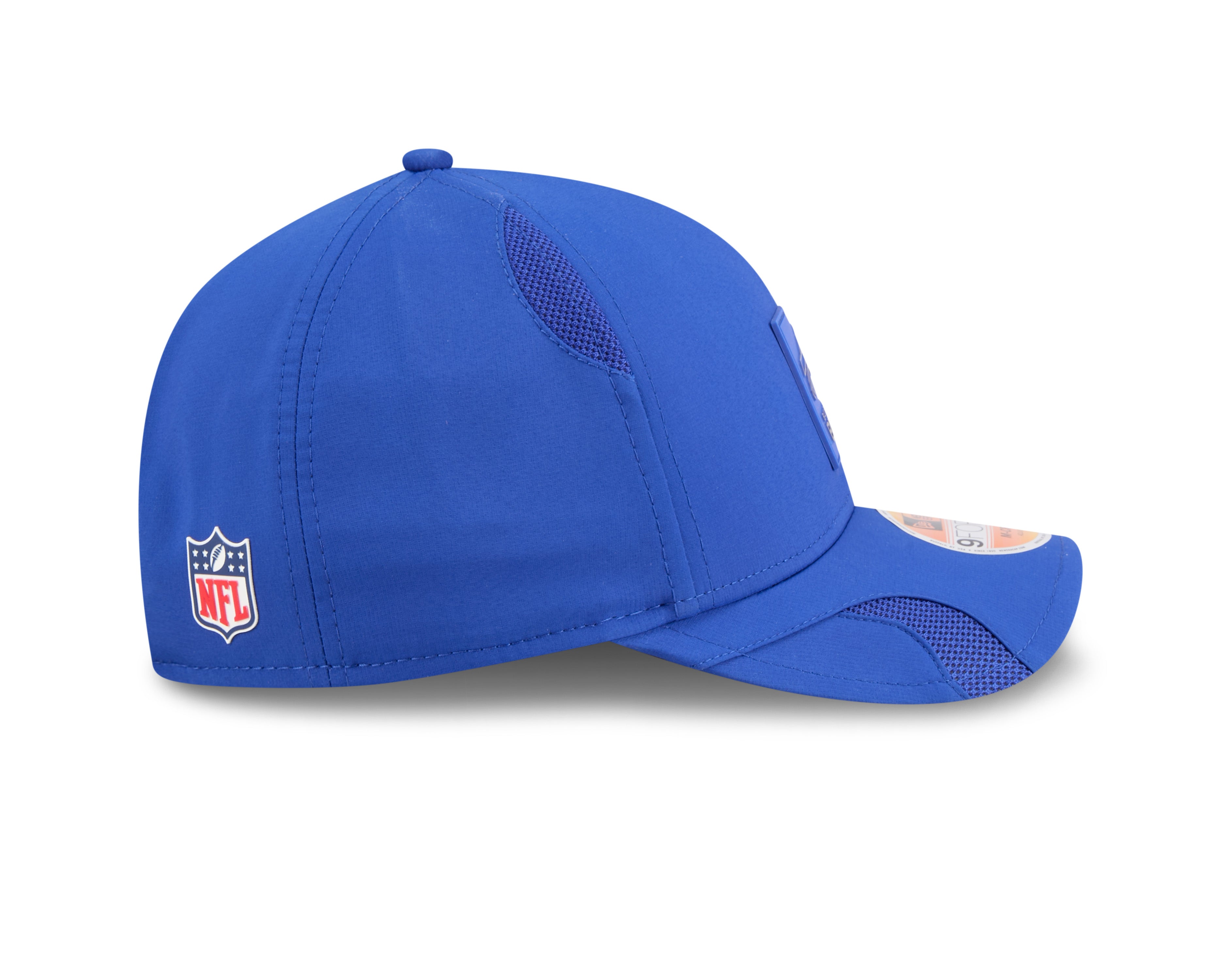 Buffalo Bills NFL New Era Men's Royal Blue 9Forty 2025 Sideline M-Crown Snapback