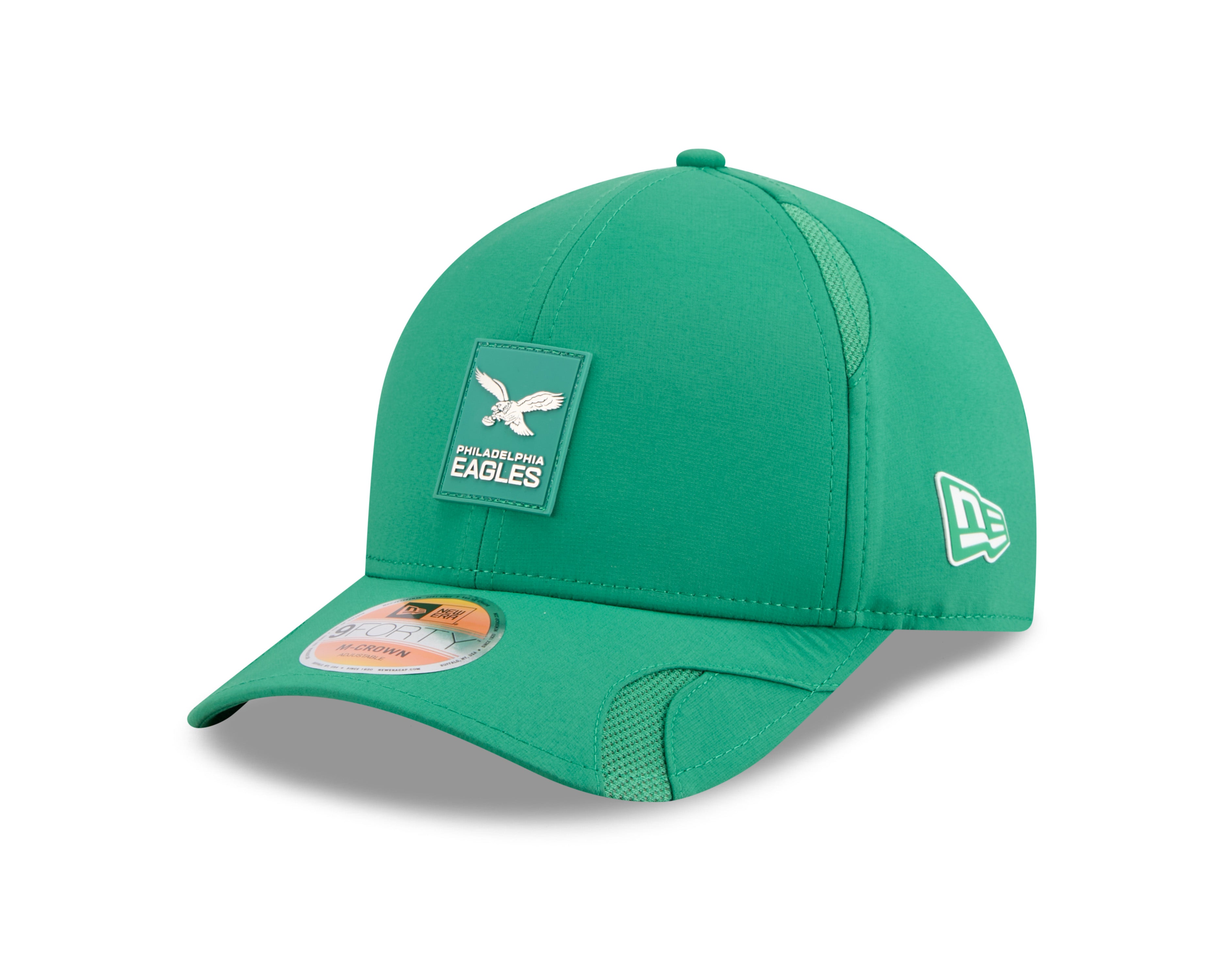 Philadelphia Eagles NFL New Era Men's Green 9Forty 2025 Sideline M-Crown Snapback