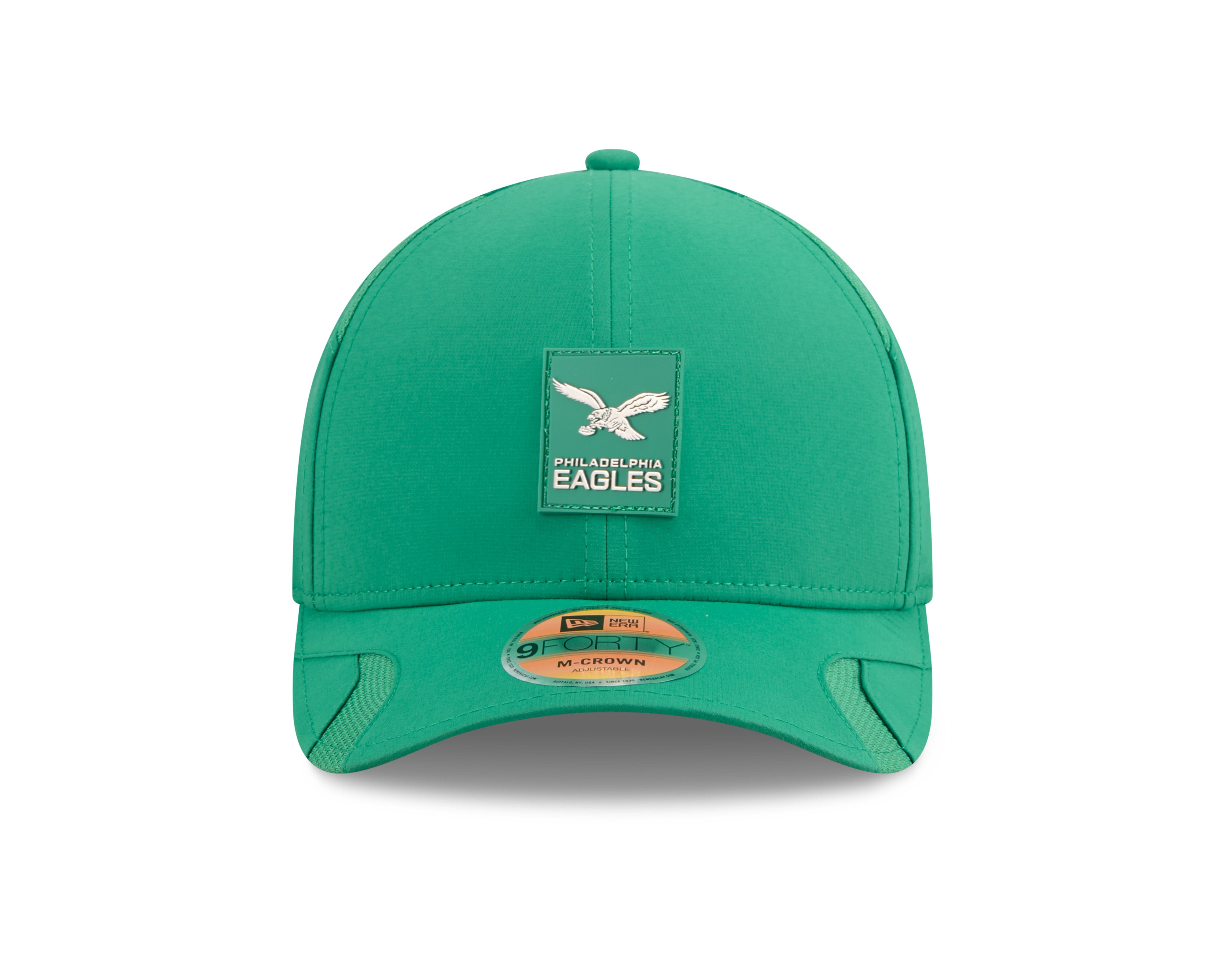 Philadelphia Eagles NFL New Era Men's Green 9Forty 2025 Sideline M-Crown Snapback