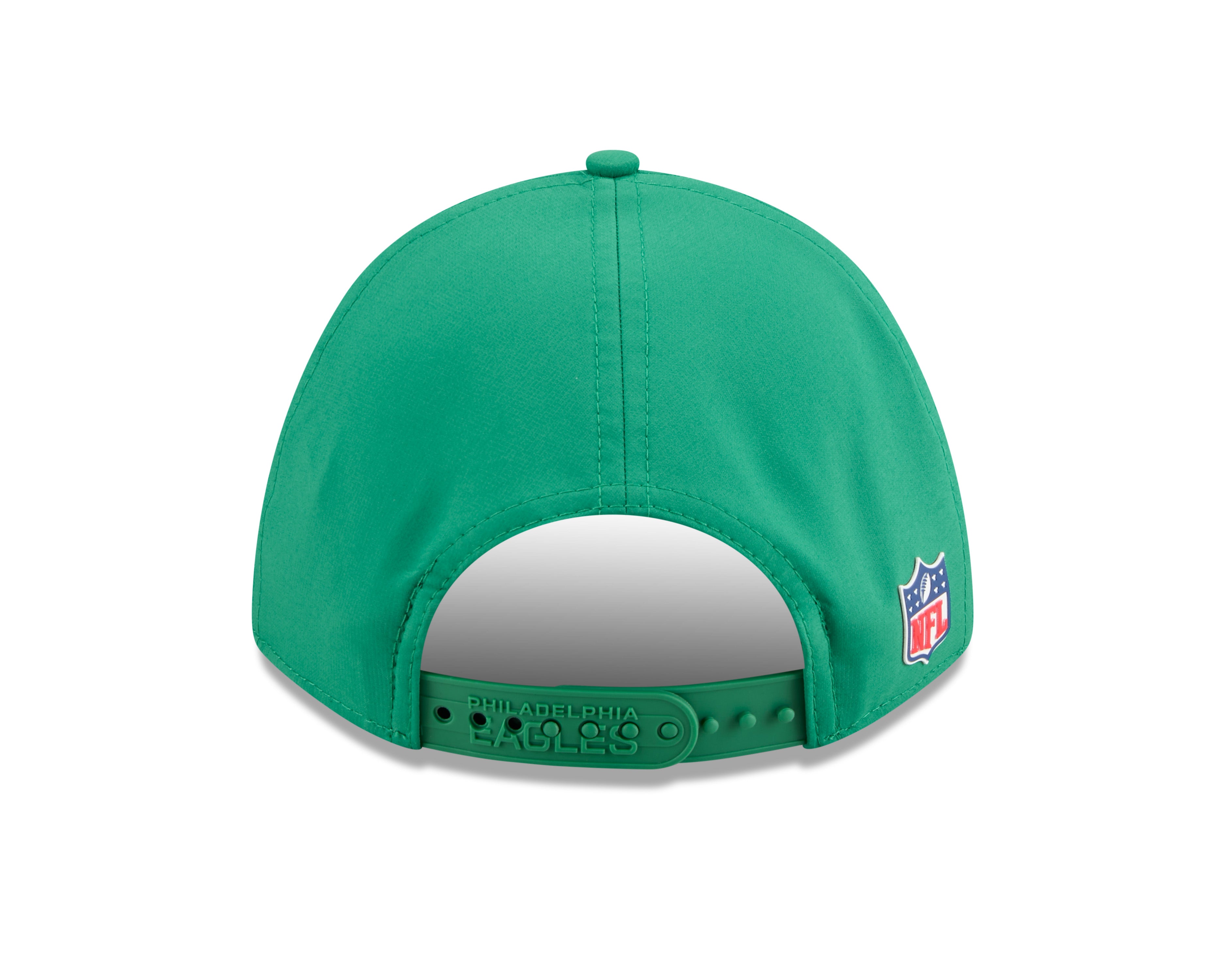 Philadelphia Eagles NFL New Era Men's Green 9Forty 2025 Sideline M-Crown Snapback
