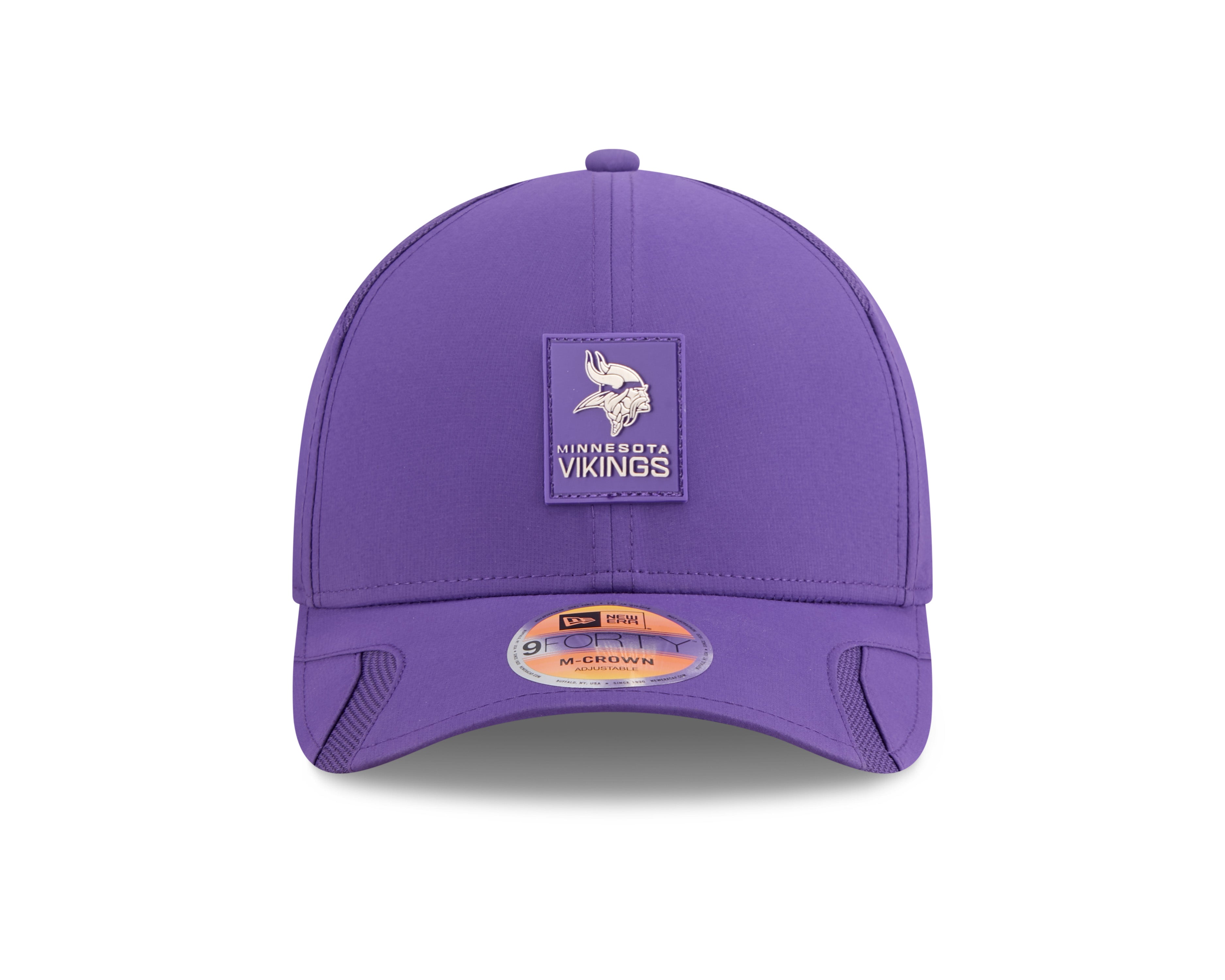 Minnesota Vikings NFL New Era Men's Purple 9Forty 2025 Sideline M-Crown Snapback