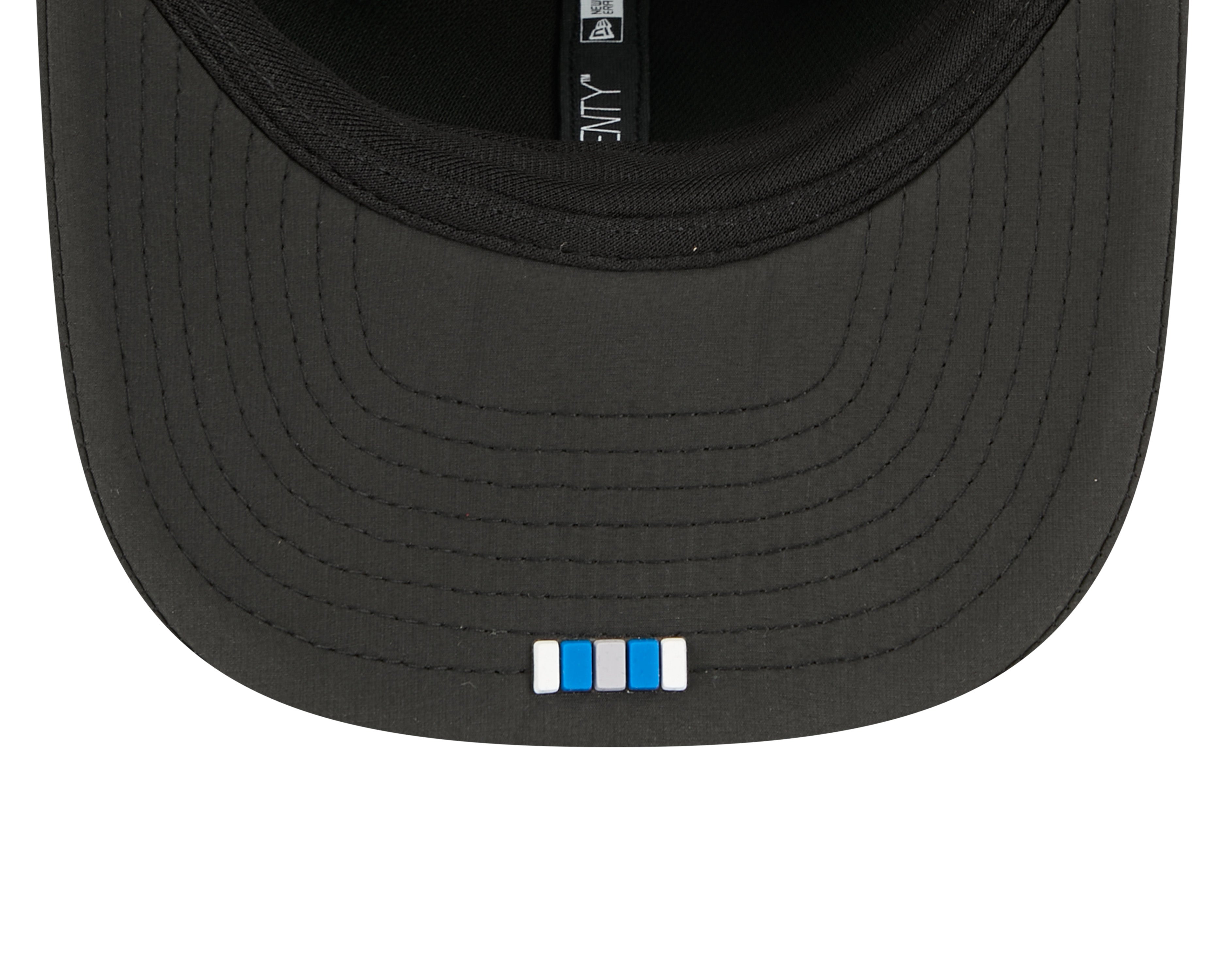 Detroit Lions NFL New Era Men's Black 9Seventy 2025 Sideline Hot Weather Trucker Snapback