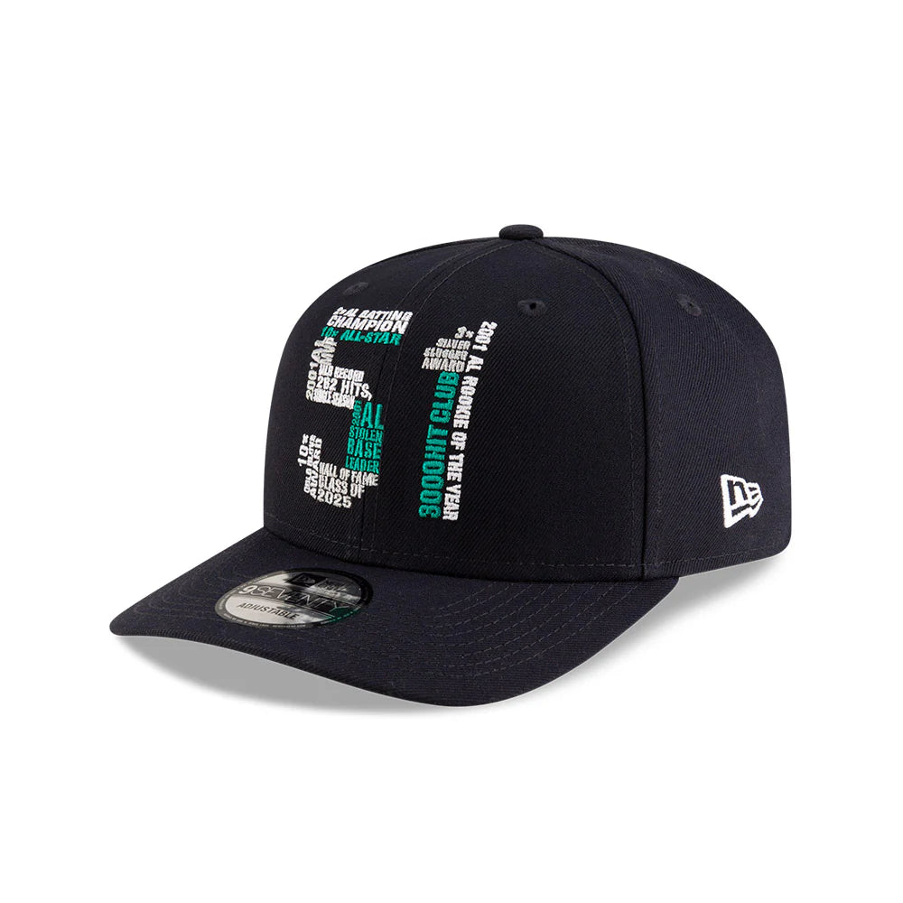 Ichiro Suzuki Hall Of Fame 2025 Seattle Mariner MLB New Era Men's Navy 9Seventy Snapback
