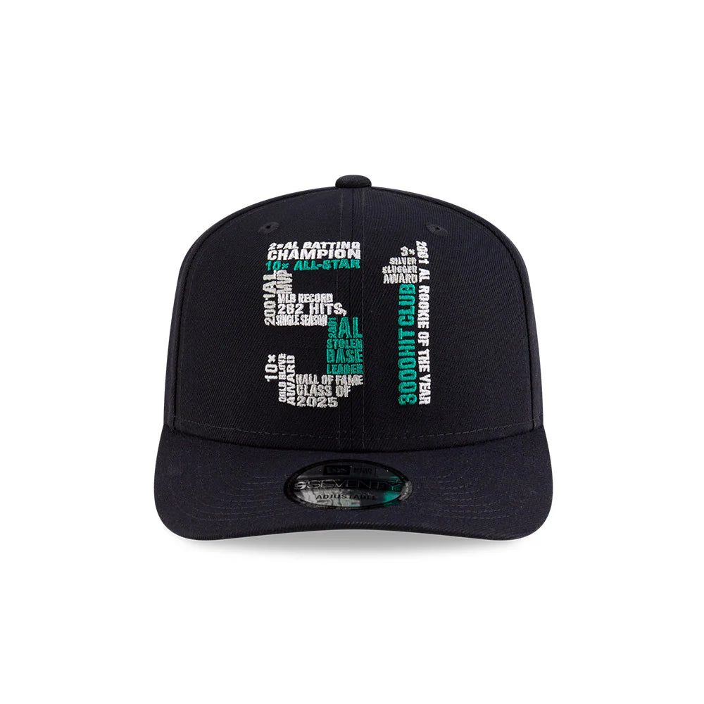 Ichiro Suzuki Hall Of Fame 2025 Seattle Mariner MLB New Era Men's Navy 9Seventy Snapback