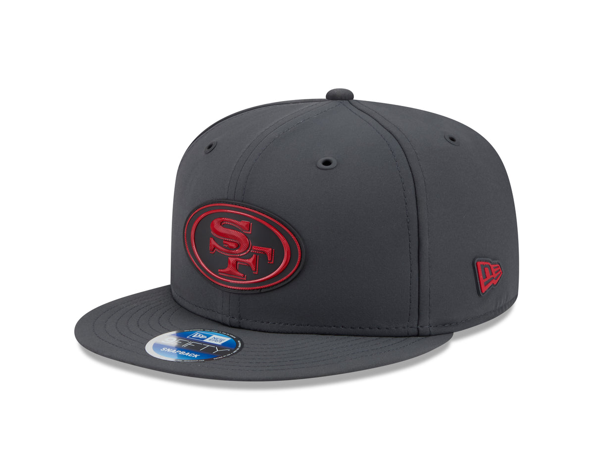 San Francisco 49ers NFL New Era Men's Charcoal 9Fifty 2026 Sideline Cold Weather Snapback