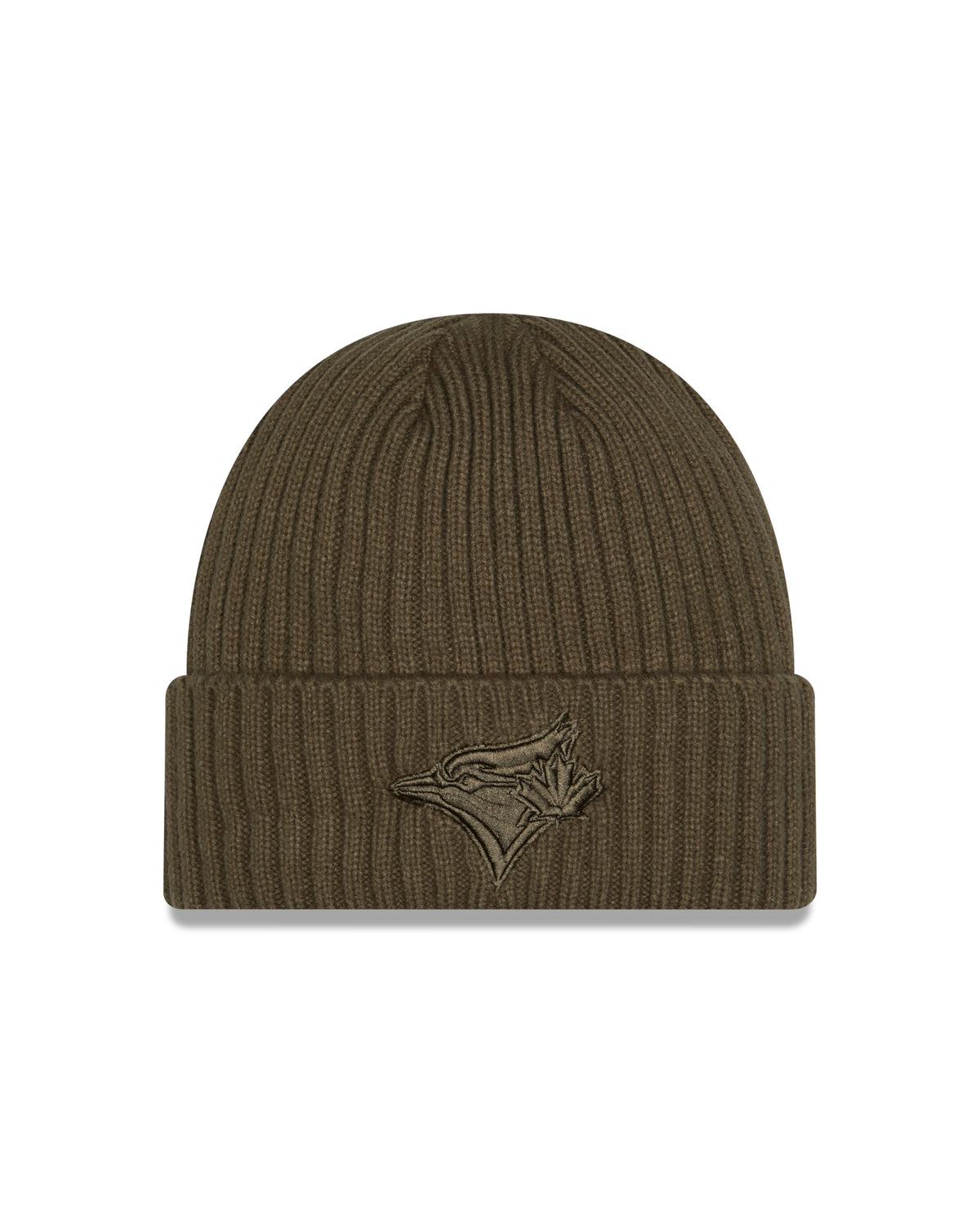 Toronto Blue Jays MLB New Era Men's Olive Color Pack Beanie Knit Hat