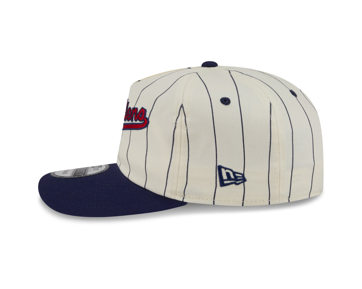 Montreal Canadiens NHL New Era Men's Off White 19Twenty Pinstripe Snapback Hat