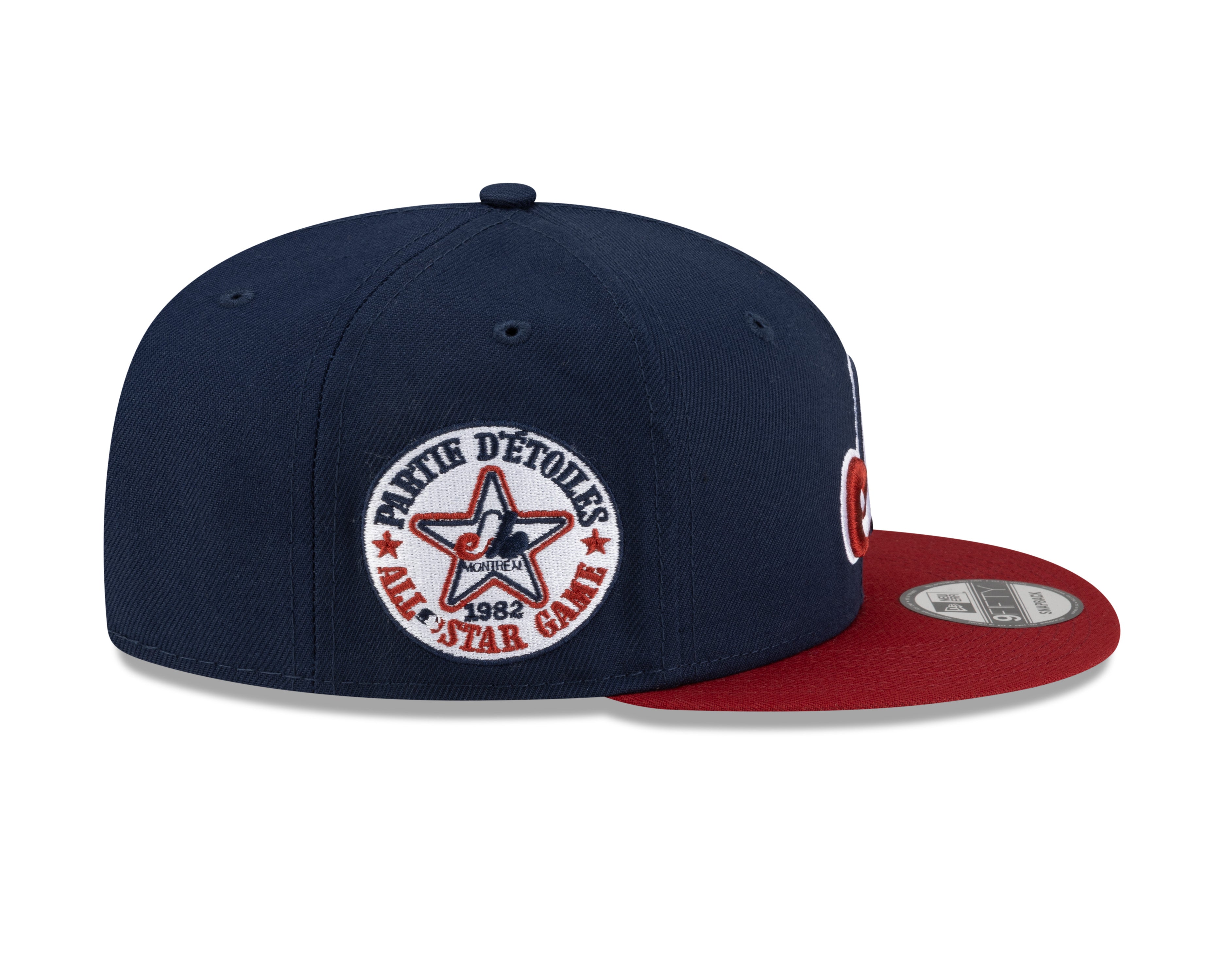 Montreal Expos MLB New Era Men's Navy 9Fifty 1982 All Star Game Cooperstown Snapback