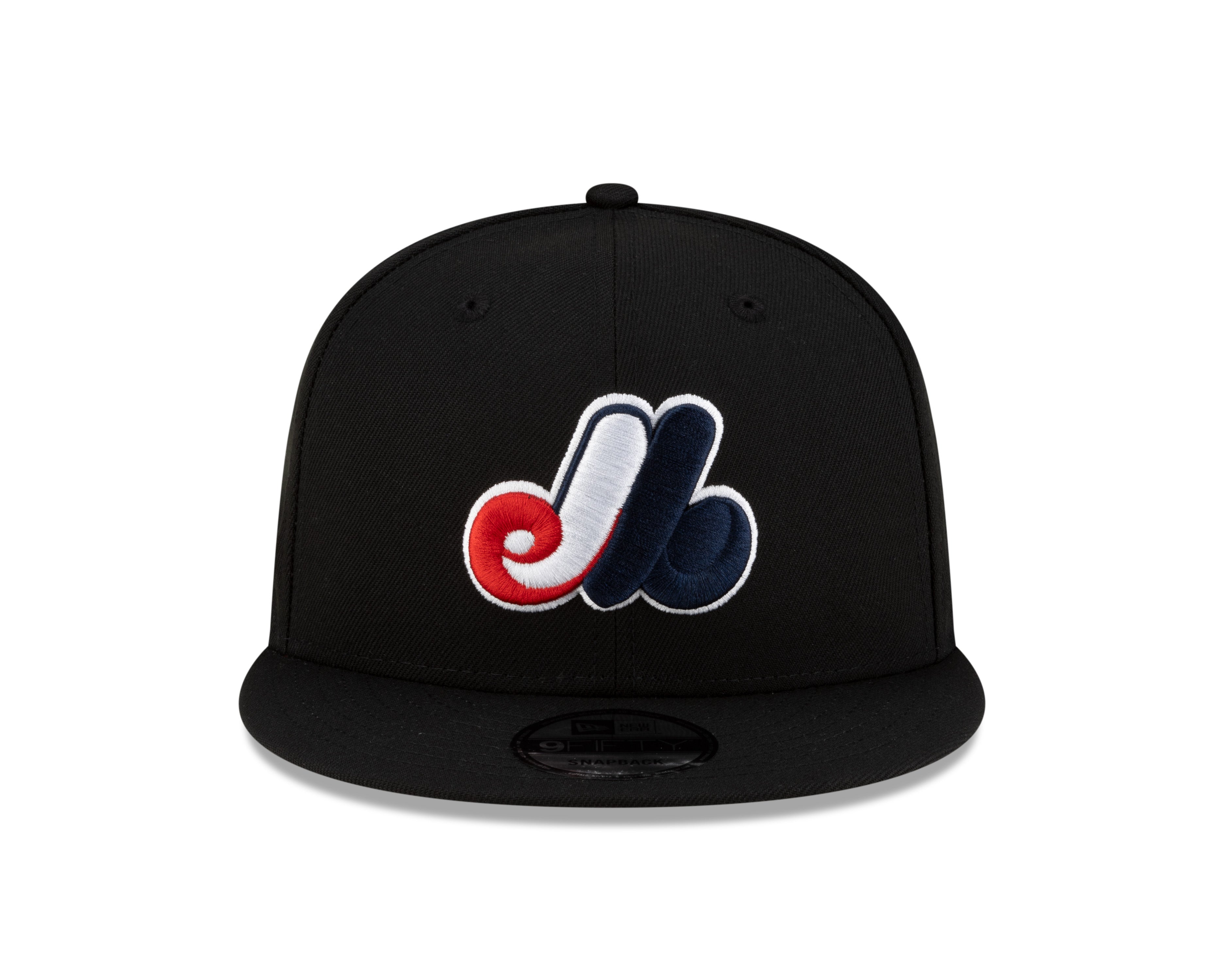 Montreal Expos MLB New Era Men's Black 9Fifty Cooperstown Snapback