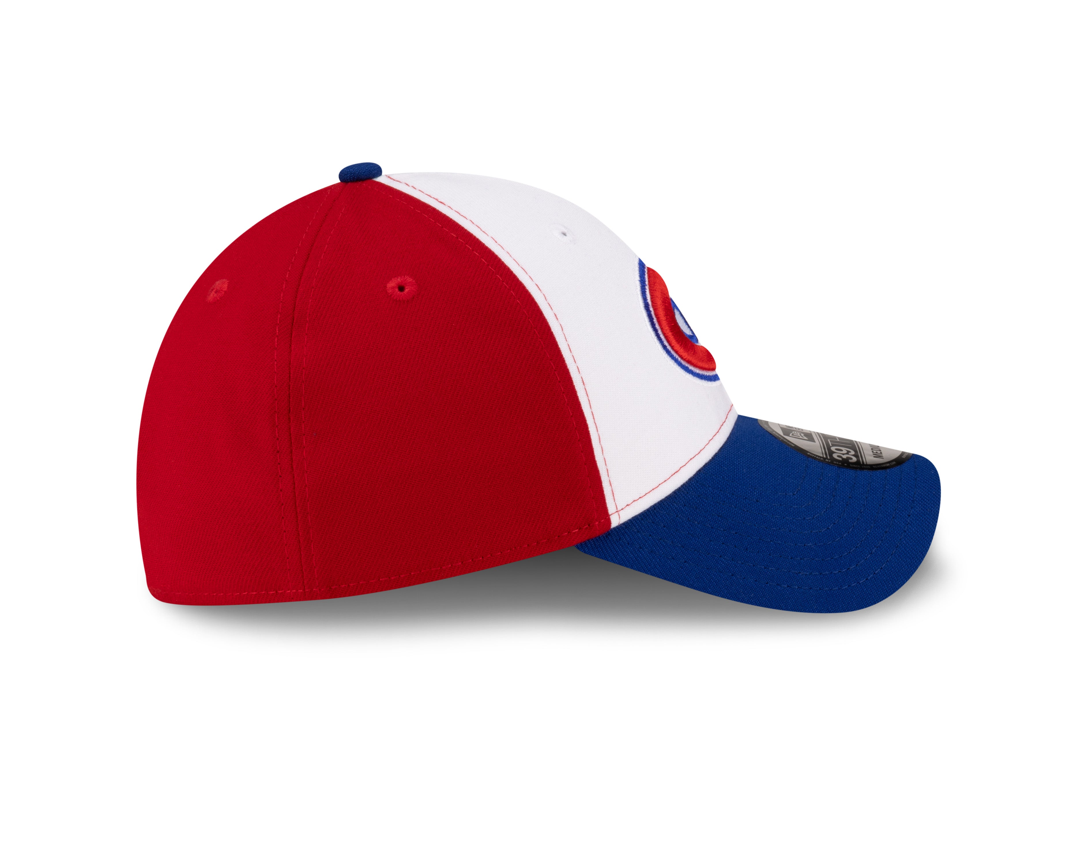 Montreal Canadiens NHL New Era Men's Tricolor 39Thirty Team Classic Stretch Fit Hat