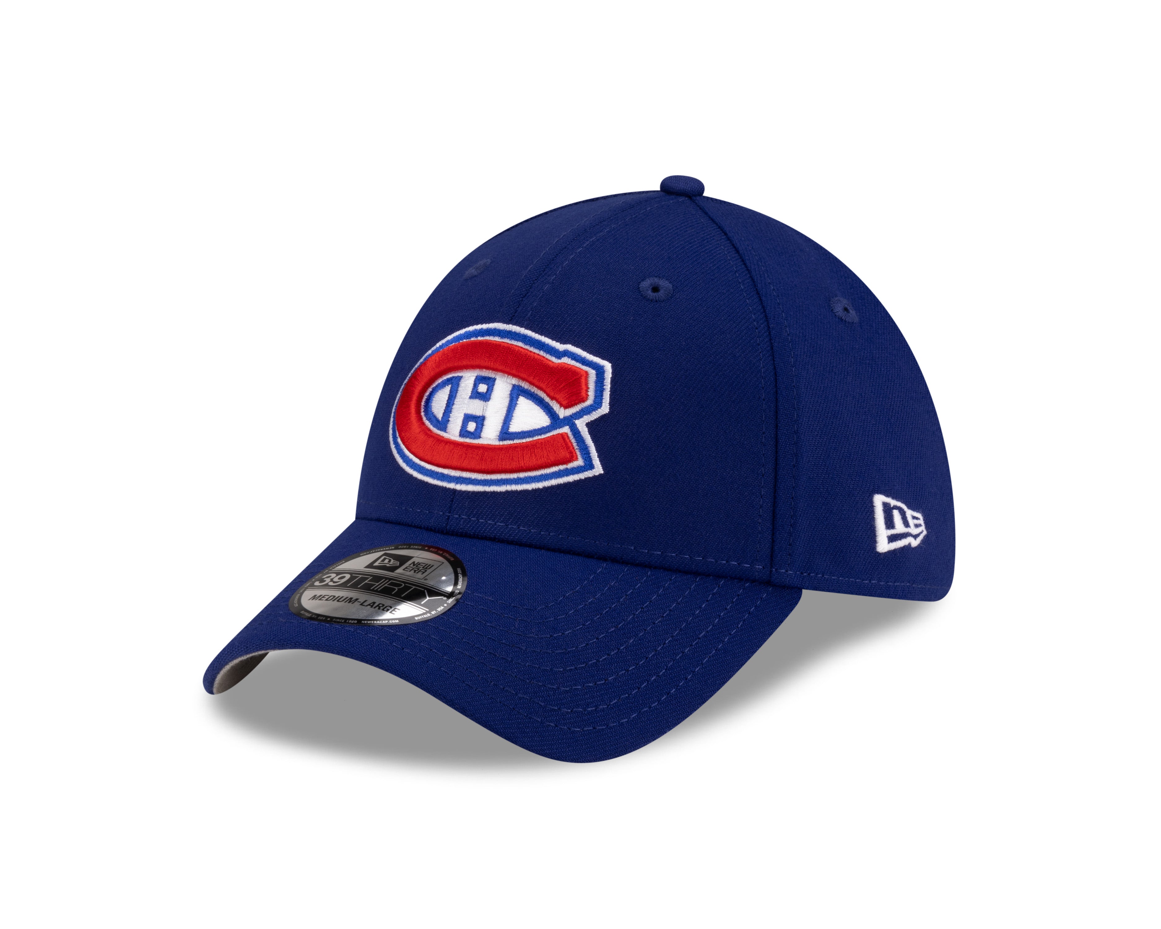 Casquette extensible classique 39Thirty Team bleu royal pour homme des Canadiens de Montréal de la LNH New Era