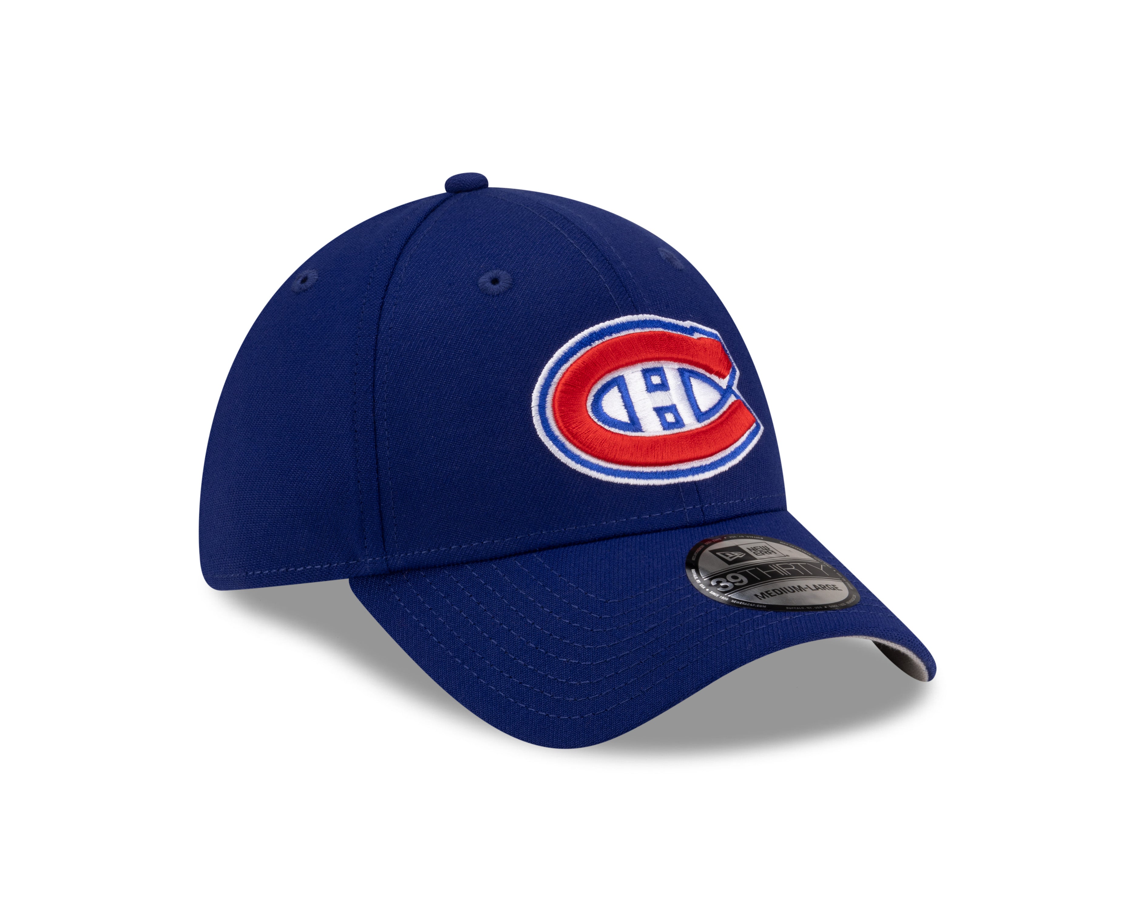 Casquette extensible classique 39Thirty Team bleu royal pour homme des Canadiens de Montréal de la LNH New Era