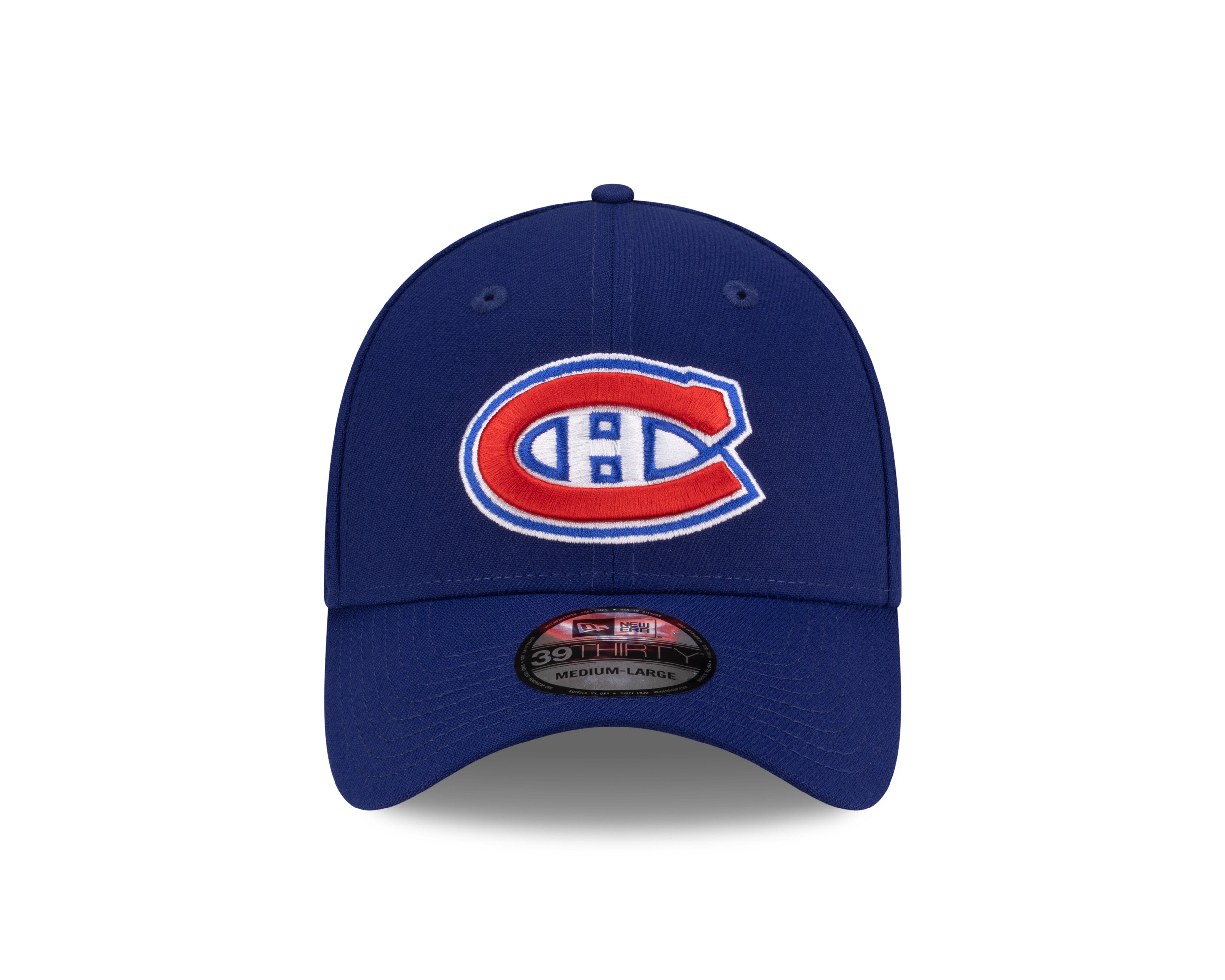 Casquette extensible classique 39Thirty Team bleu royal pour homme des Canadiens de Montréal de la LNH New Era