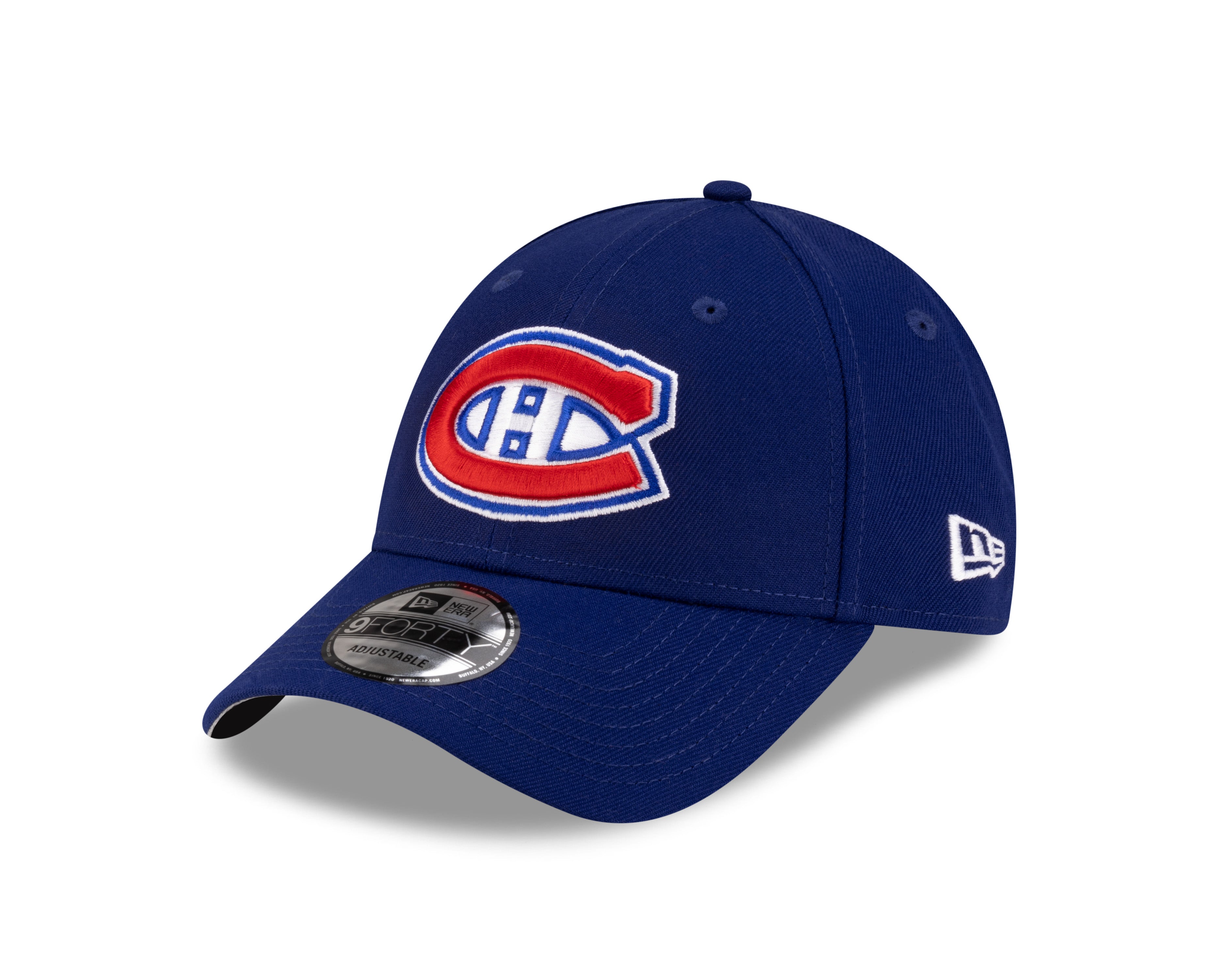 Casquette ajustable 9Forty The League Dark Royal pour homme des Canadiens de Montréal de la LNH de New Era