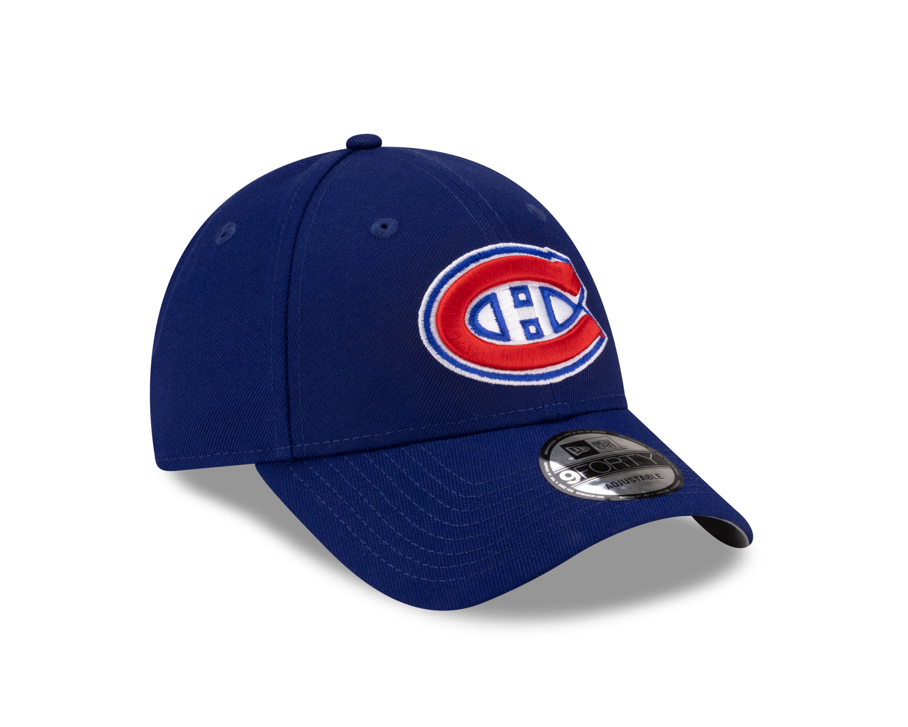 Casquette ajustable 9Forty The League Dark Royal pour homme des Canadiens de Montréal de la LNH de New Era