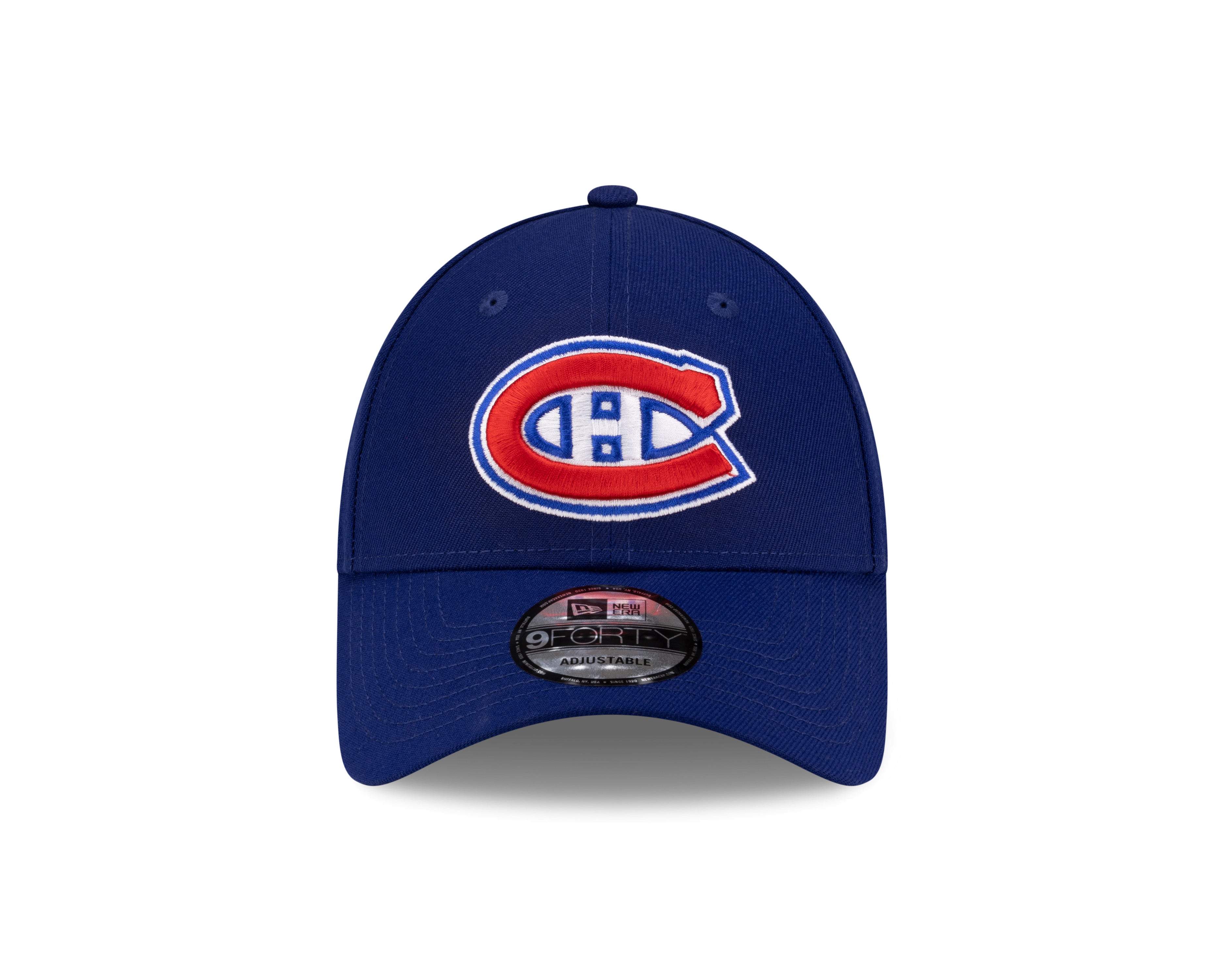 Casquette ajustable 9Forty The League Dark Royal pour homme des Canadiens de Montréal de la LNH de New Era
