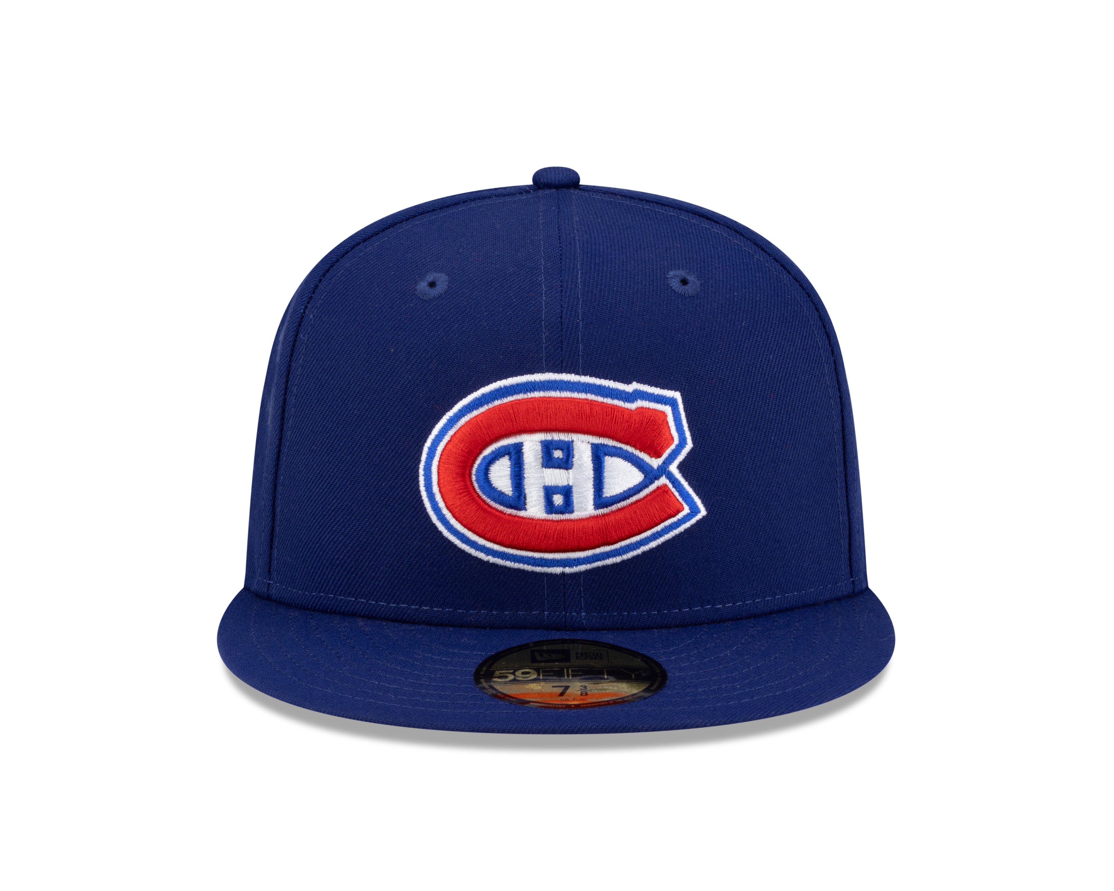 Montreal Canadiens NHL New Era Men's Royal Blue 59Fifty Fitted Hat