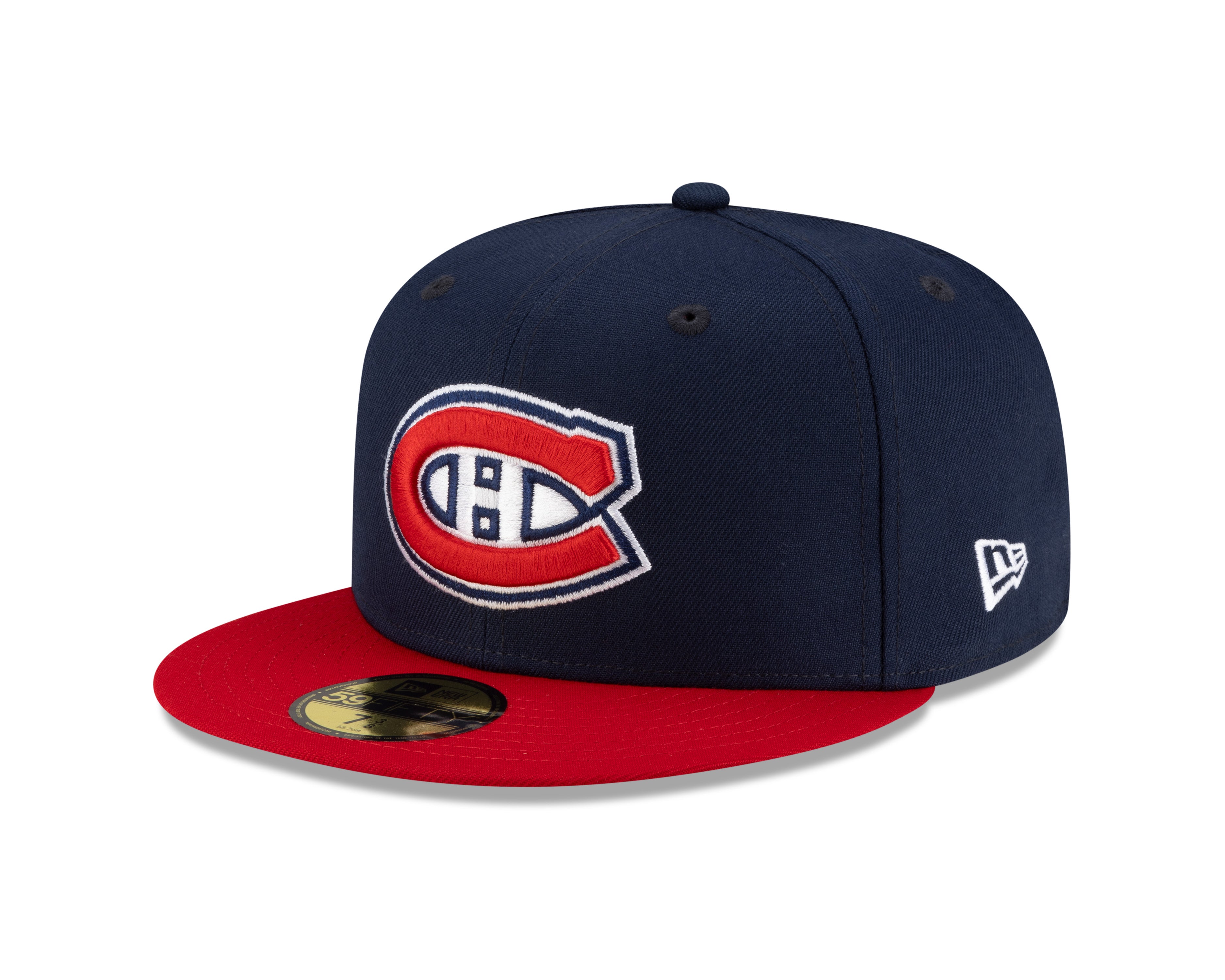 Montreal Canadiens NHL New Era Men's Navy/Red Two Tone 59Fifty Fitted Hat