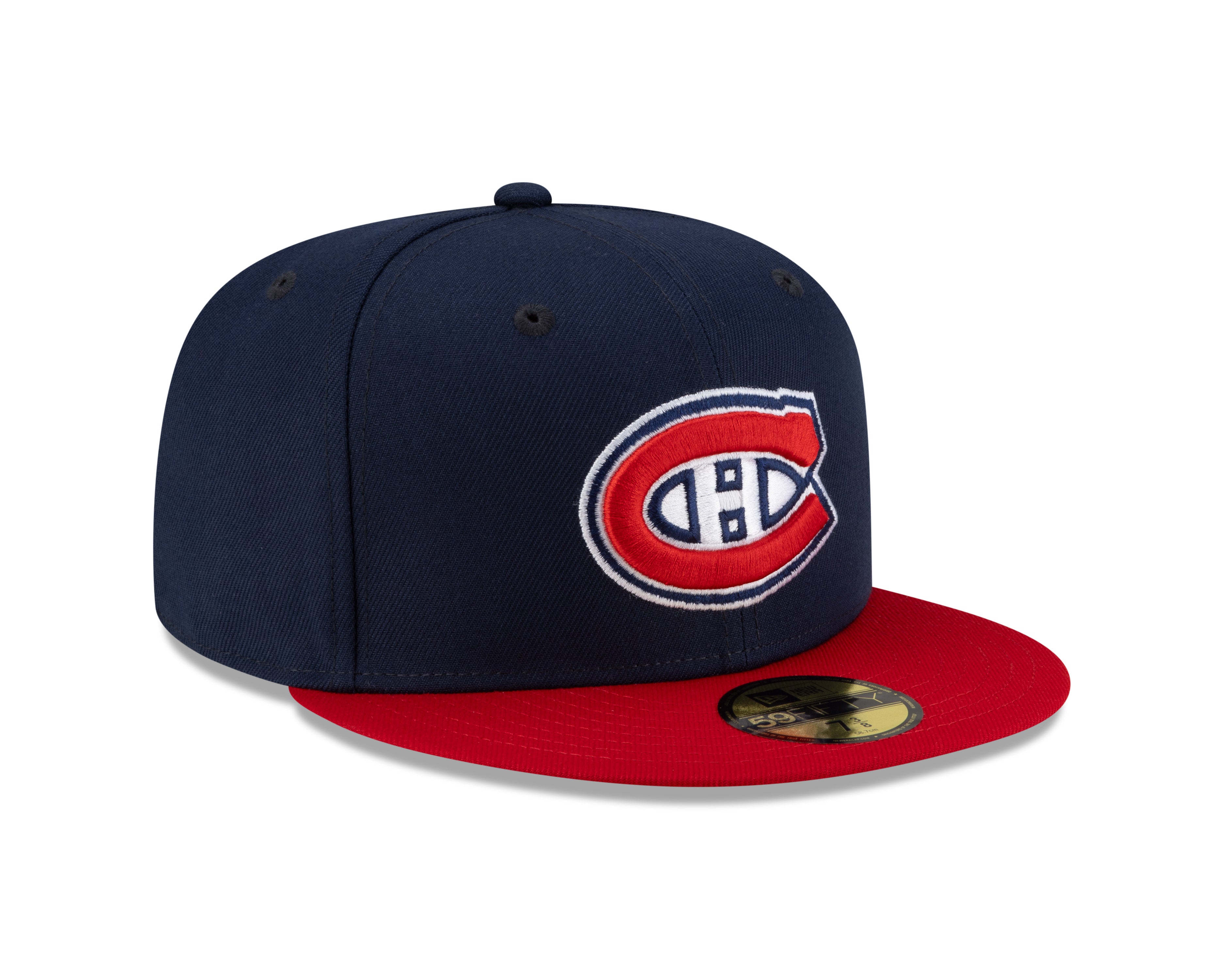 Montreal Canadiens NHL New Era Men's Navy/Red Two Tone 59Fifty Fitted Hat
