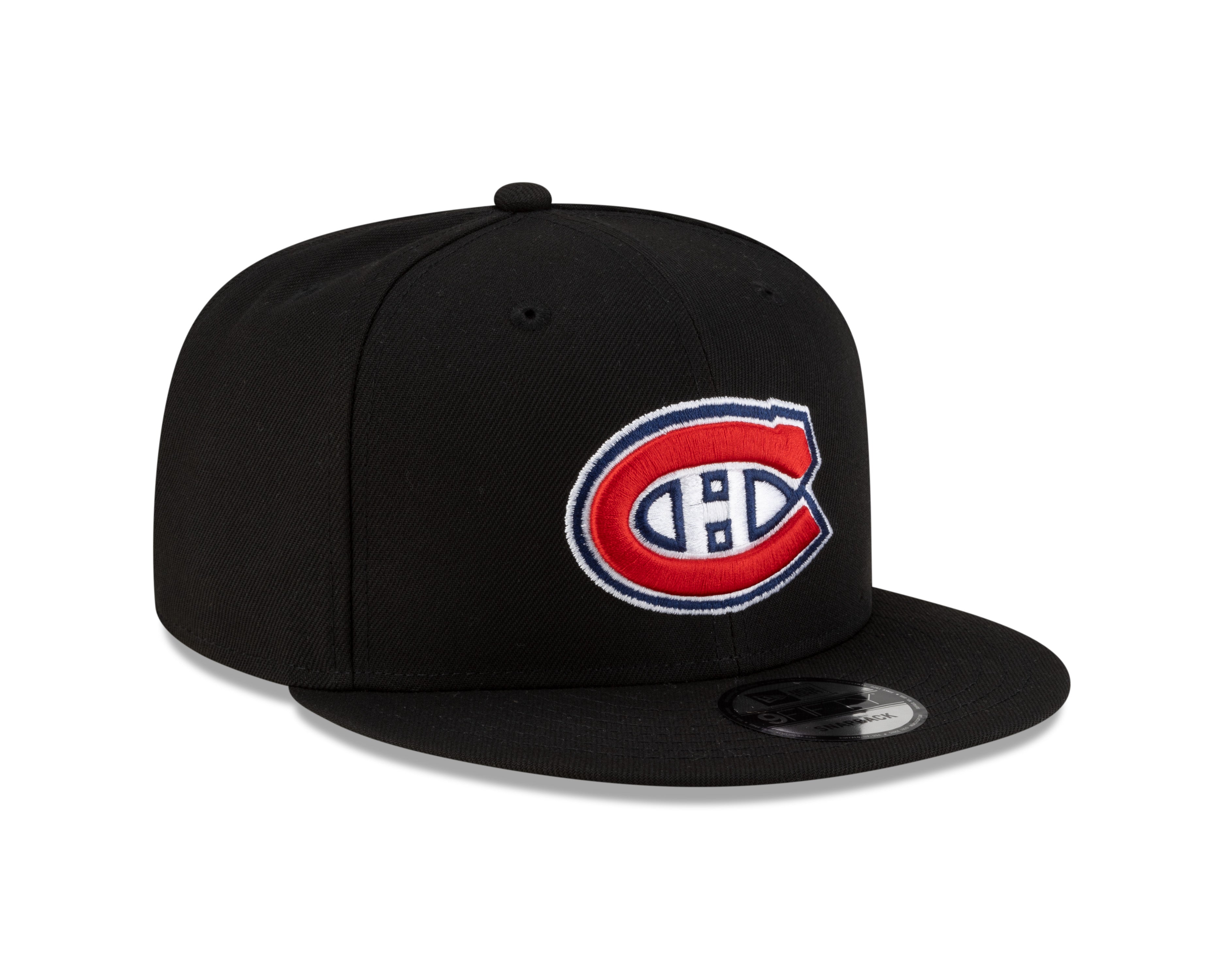 Montreal Canadiens NHL New Era Men's Black 9Fifty Basic Snapback