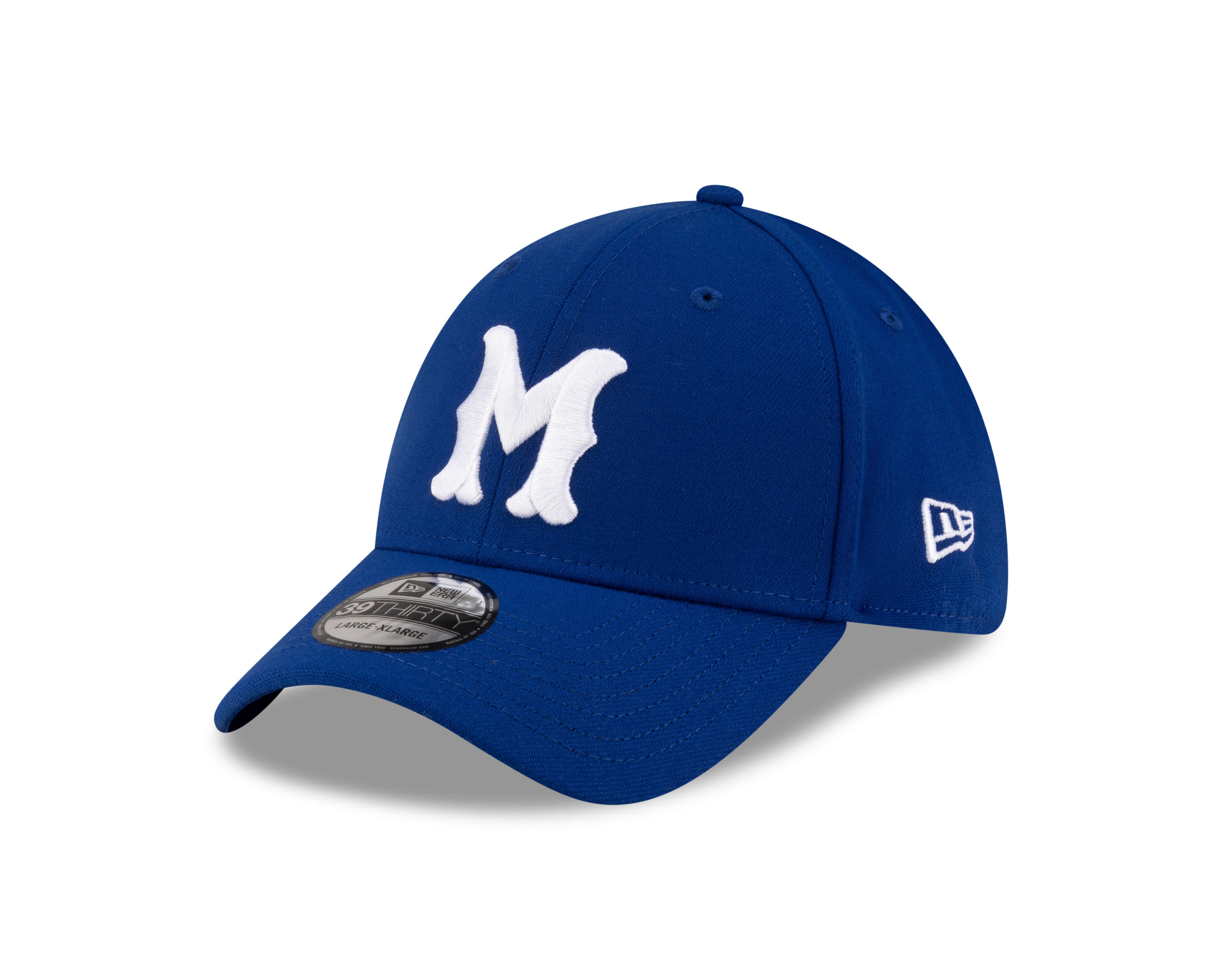 Montreal Royals MiLB New Era Men's Royal Blue 39Thirty Stretch Fit Hat