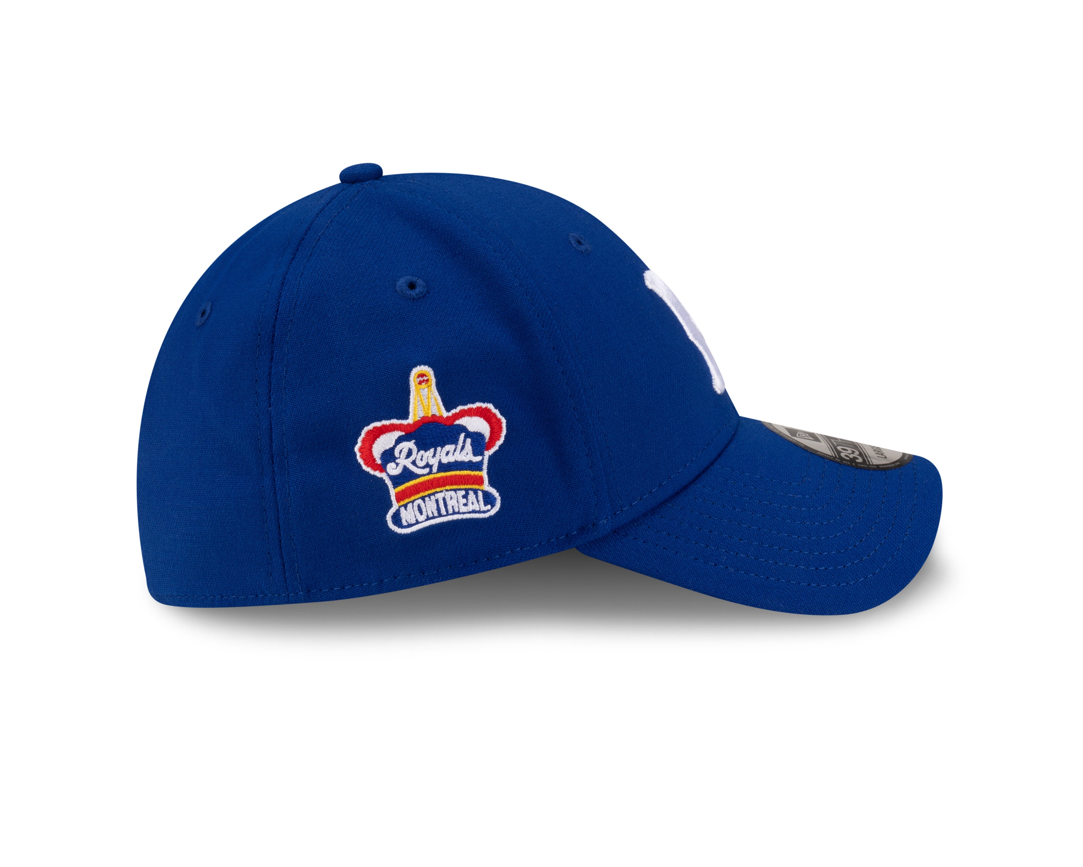 Montreal Royals MiLB New Era Men's Royal Blue 39Thirty Stretch Fit Hat