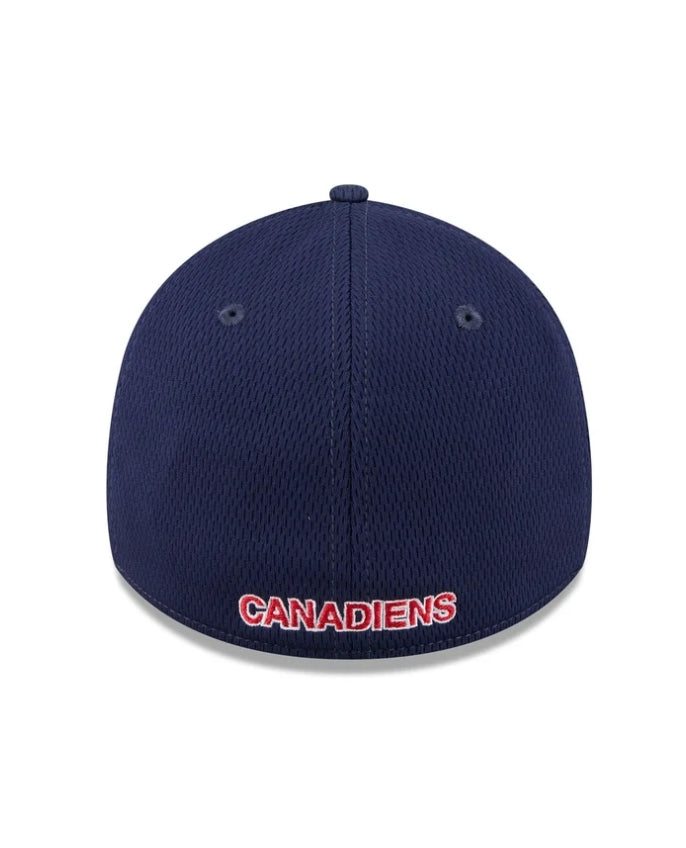 Montreal Canadiens NHL New Era Men's Royal Blue 39Thirty Team Classic Stretch Fit Hat
