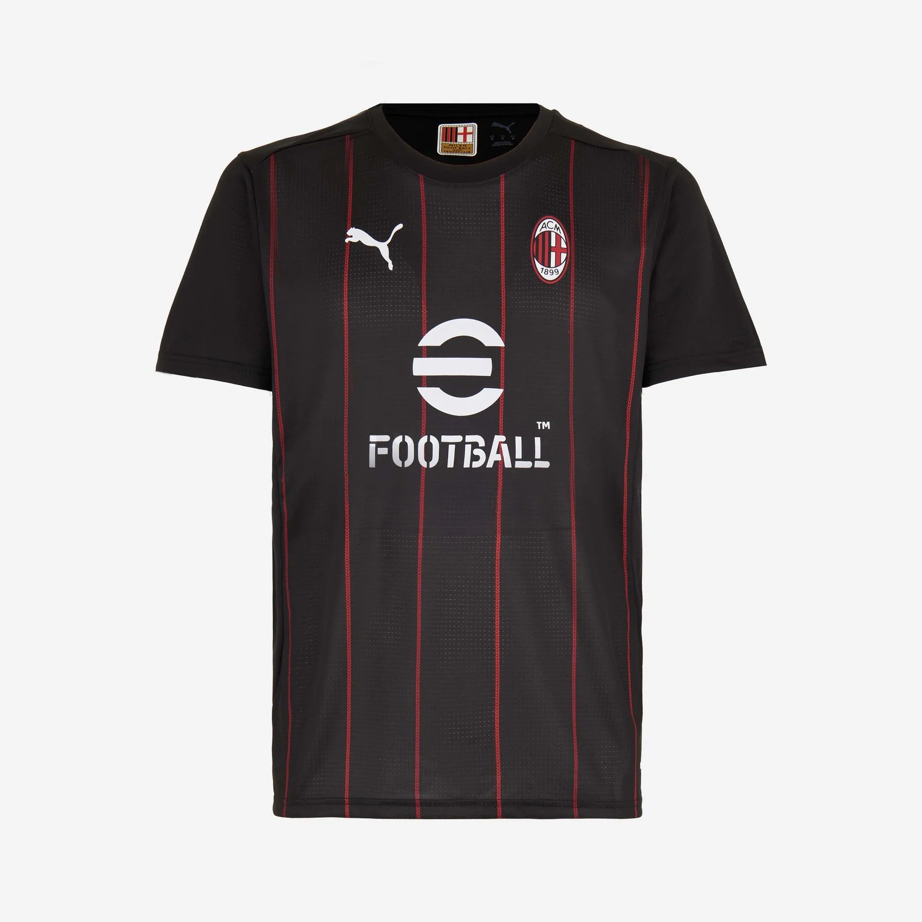 AC Milan Serie A Puma Men's Black 2024/25 Pre-Match Jersey