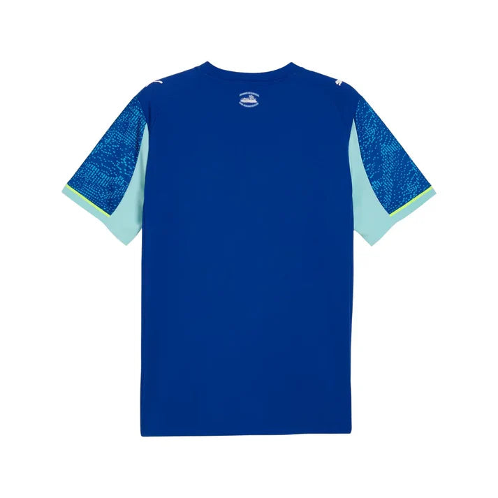 Olympique de Marseille Ligue 1 Puma Men's Blue 2025/26 Replica Third Jersey