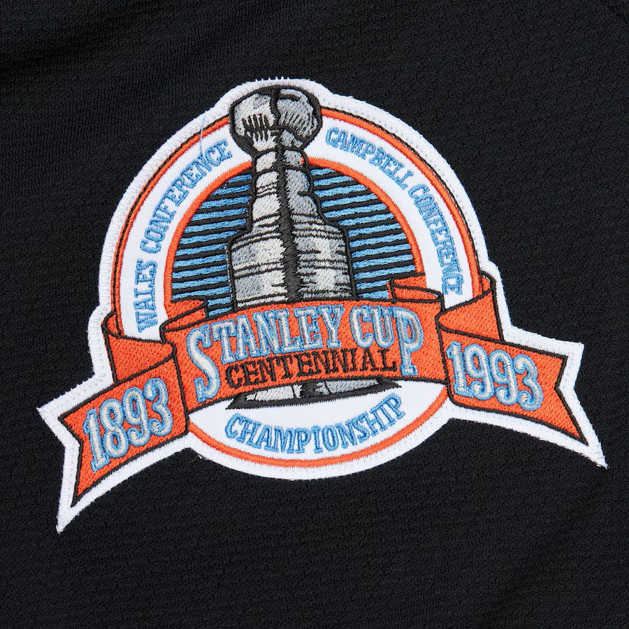 Maillot authentique Mitchell & Ness noir pour homme des Kings de Los Angeles de la LNH, 1992/93, Wayne Gretzky