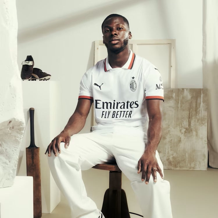 AC Milan Serie A Puma Men's White 2024/25 Replica Jersey