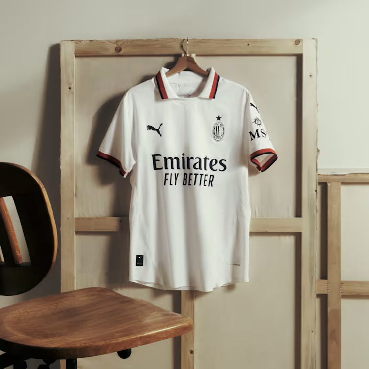 AC Milan Serie A Puma Men's White 2024/25 Replica Jersey