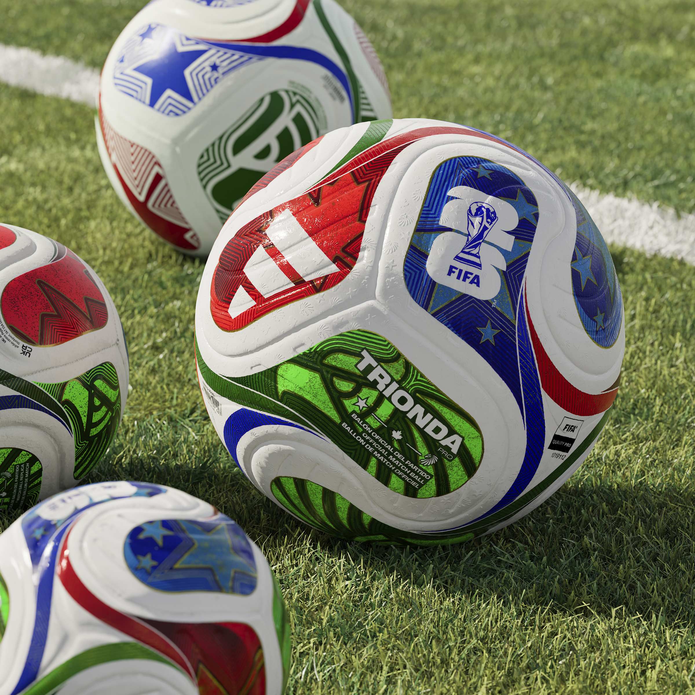 Adidas 2026 FIFA World Cup Trionda Pro Soccer Ball