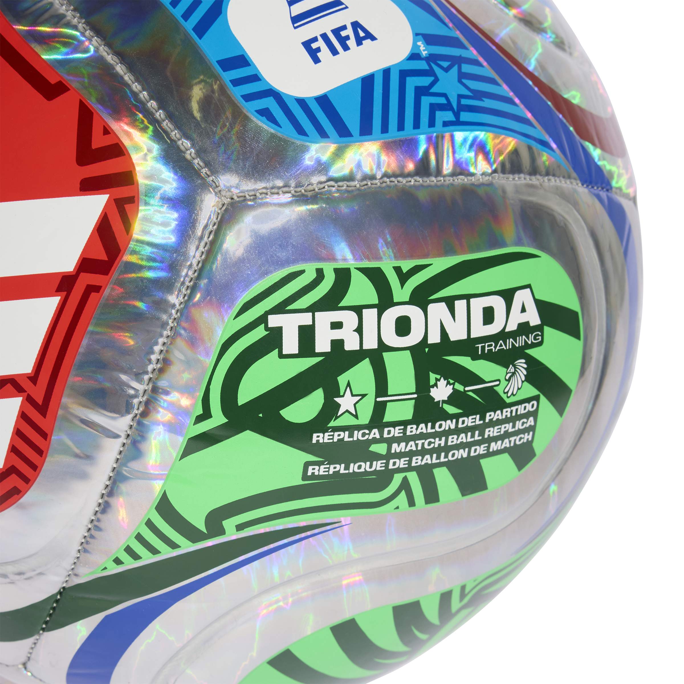 Adidas 2026 FIFA World Cup Trionda Training Foil Soccer Ball