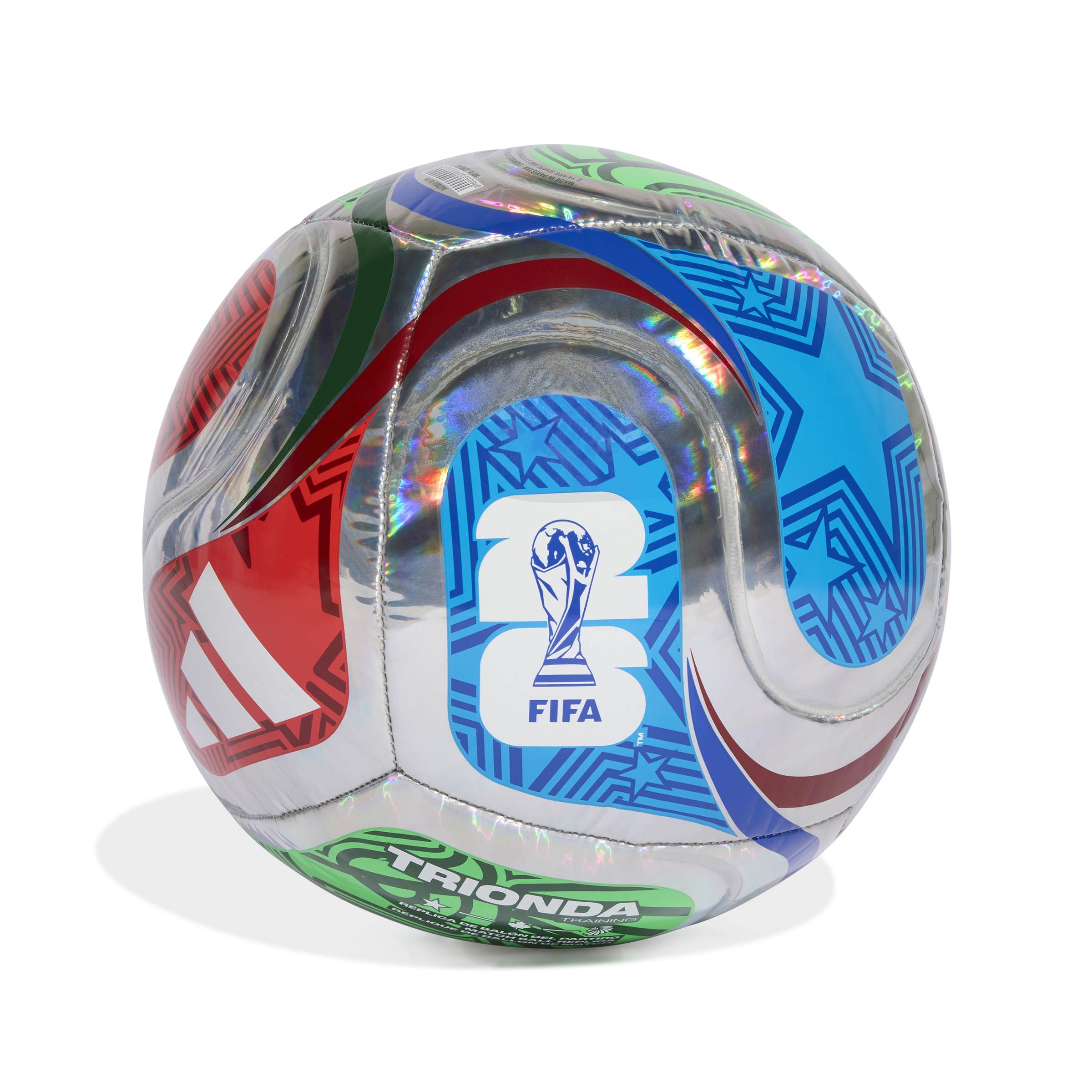 Adidas 2026 FIFA World Cup Trionda Training Foil Soccer Ball