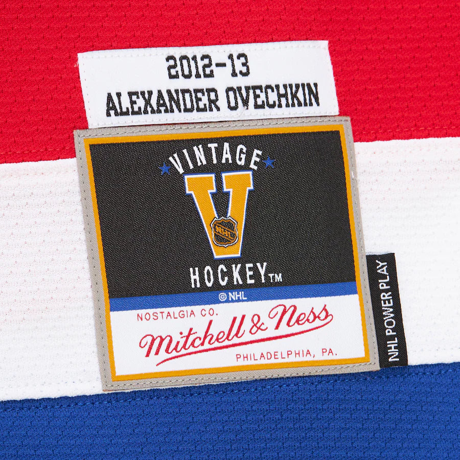 Alexander Ovechkin Washington Capitals NHL Mitchell & Ness Men's White 2012 Power Play Authentic Jersey