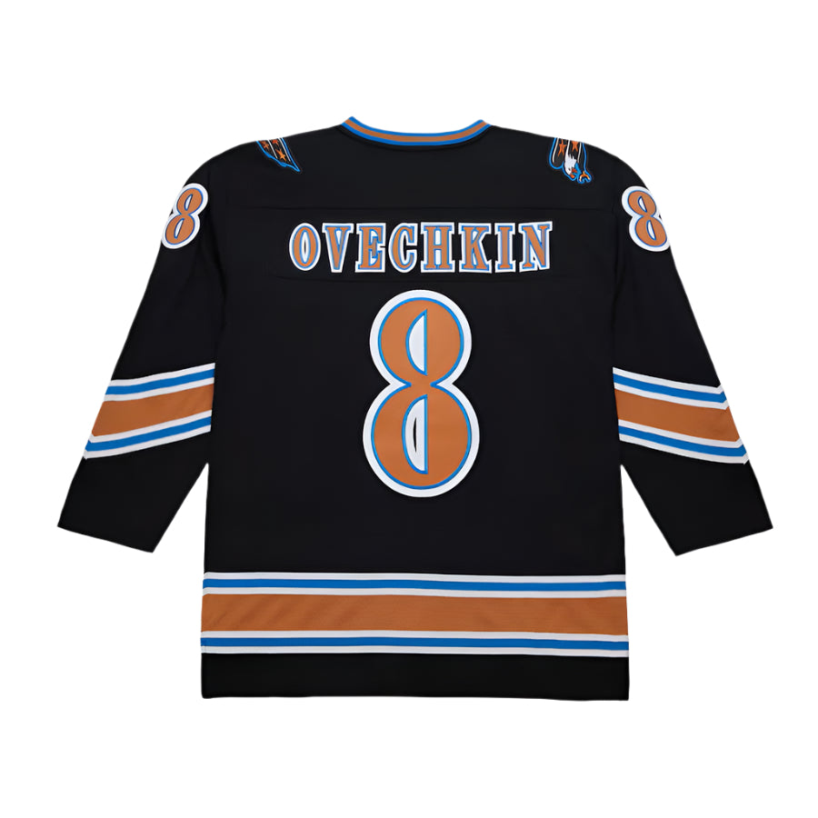 Alexander Ovechkin Washington Capitals NHL Mitchell & Ness Men's Black 2005 Power Play Authentic Jersey