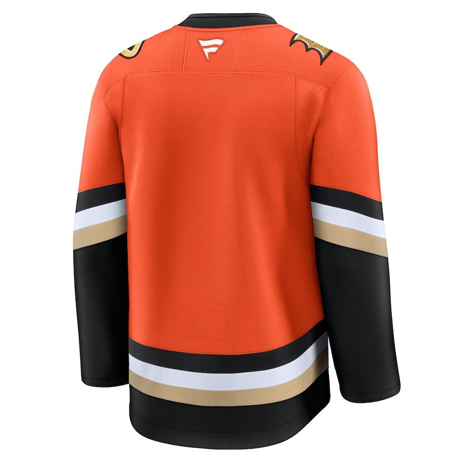 Anaheim Ducks NHL Fanatics Branded Men's Orange Premium Jersey