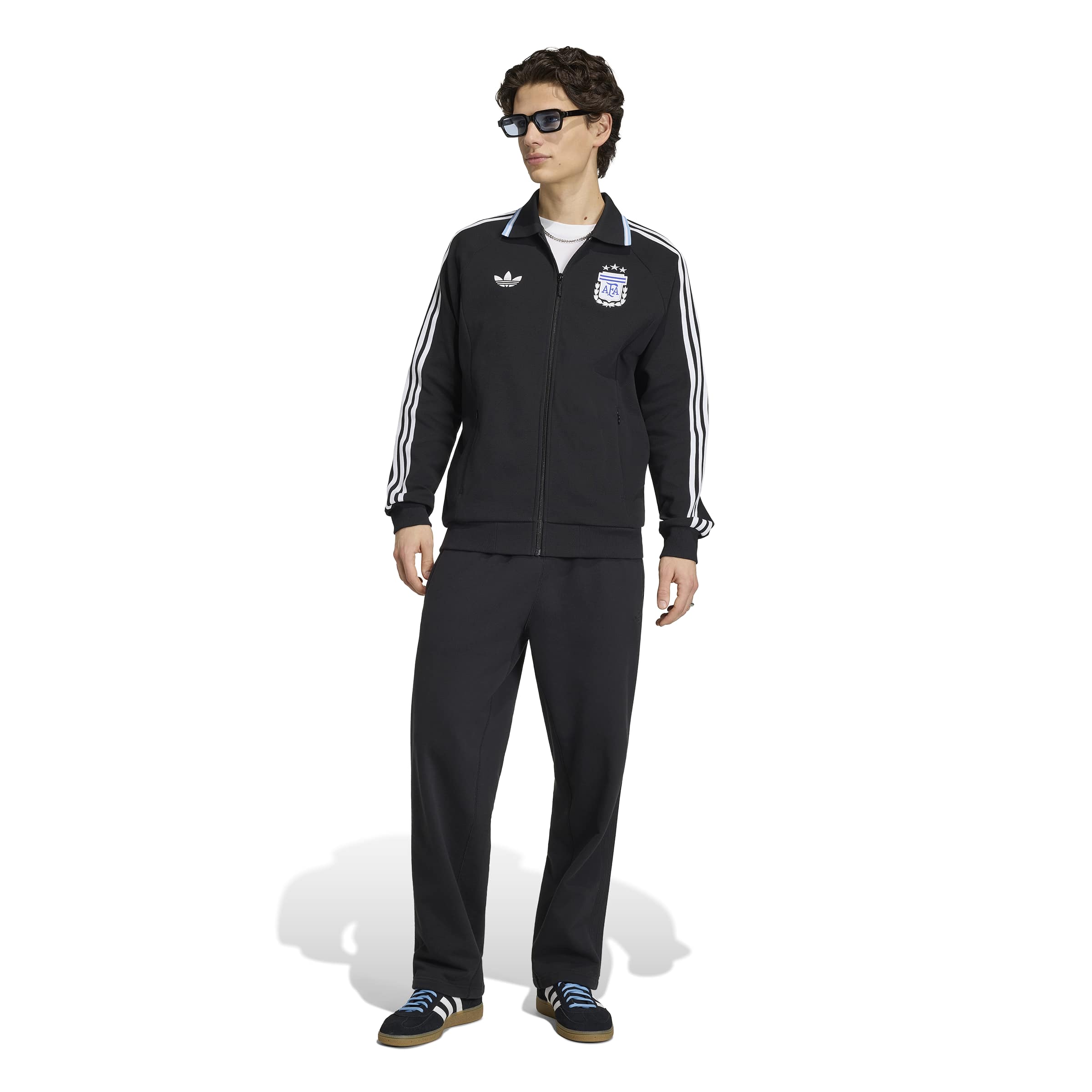 Argentina National Team FIFA Adidas Men's Black Anthem Jacket