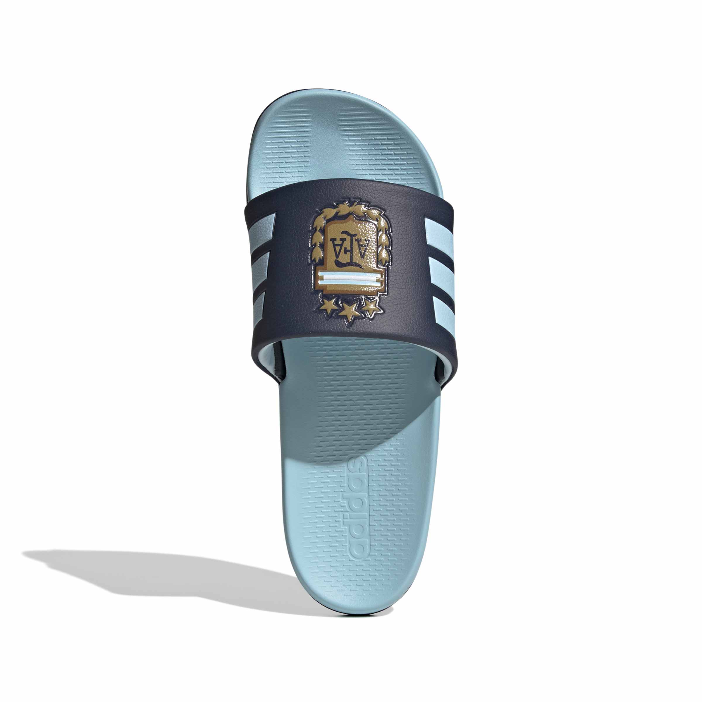 Argentina National Team FIFA Adidas Men's Navy Adilette Comfort Sandals