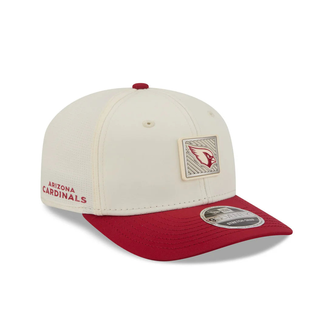 Arizona Cardinals NFL New Era Men's Cream/Cardinal 9Seventy 2026 NFL Training Camp Snapback