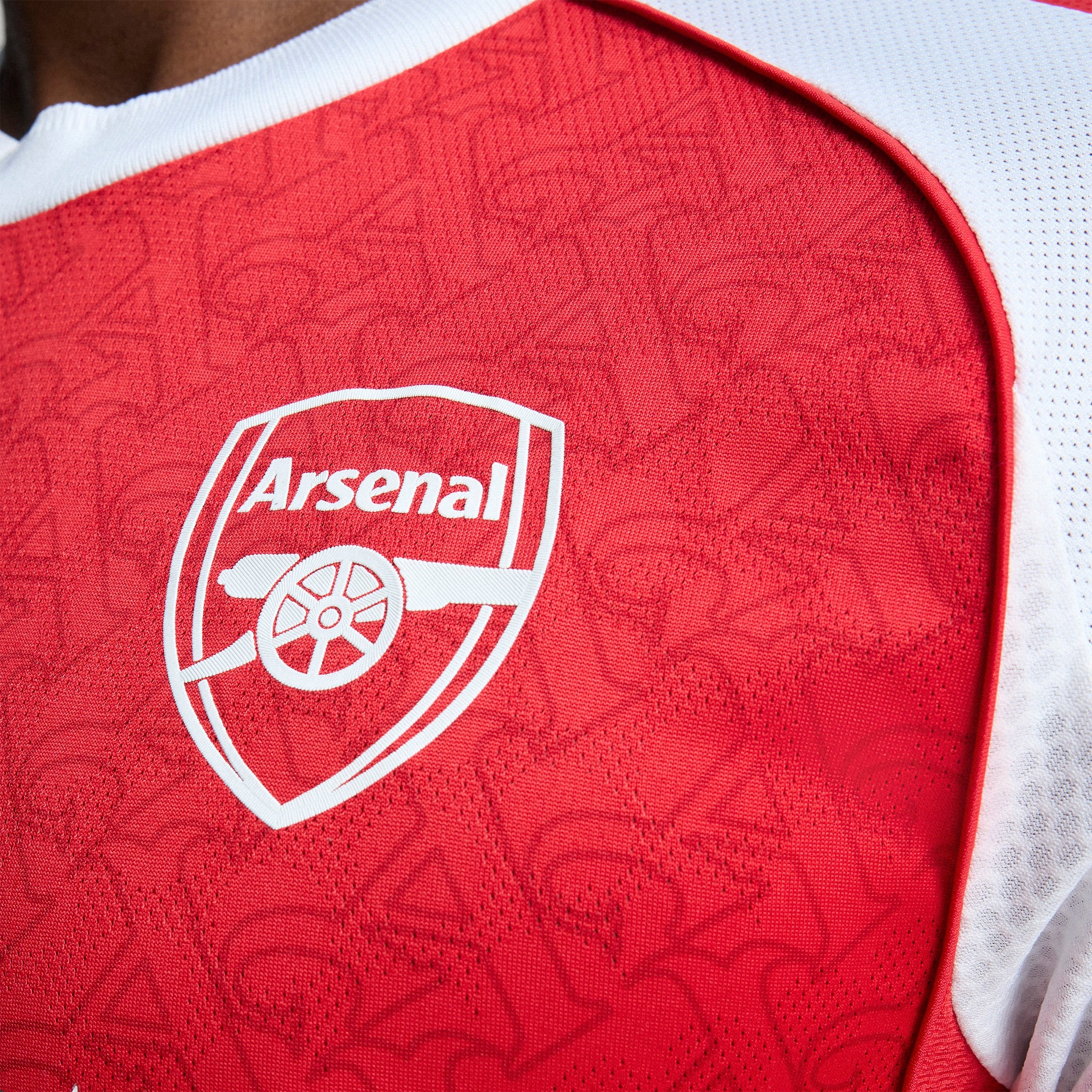 Arsenal FC EPL Adidas Men's Red 2025/26 Authentic Home Jersey