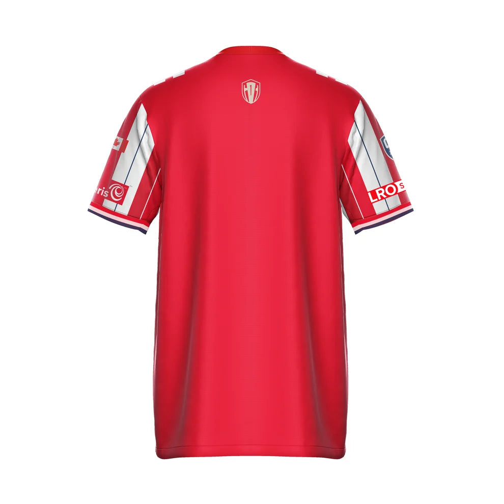 Atlético Ottawa CPL Hummel Men's Red/White 2026 Home Replica Jersey