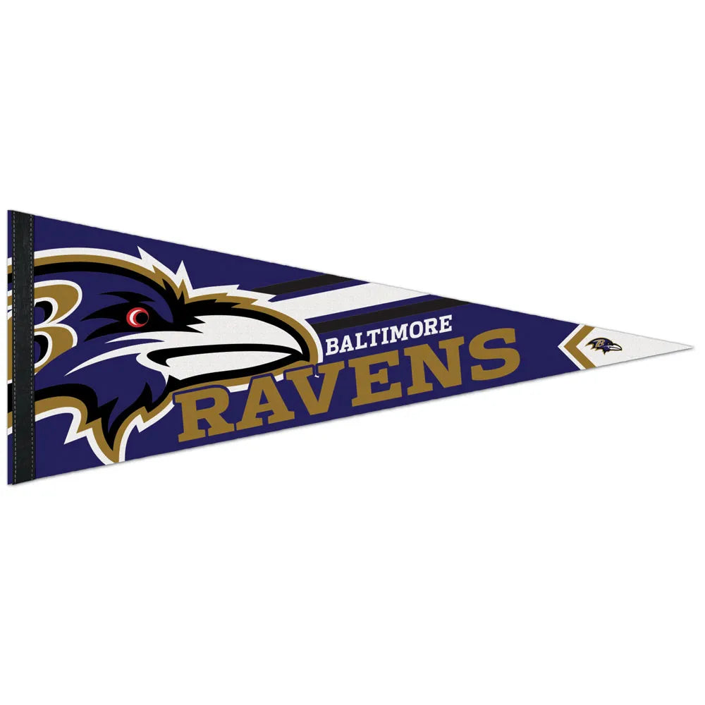 Baltimore Ravens NFL WinCraft 12"x30" Logo Premium Pennant
