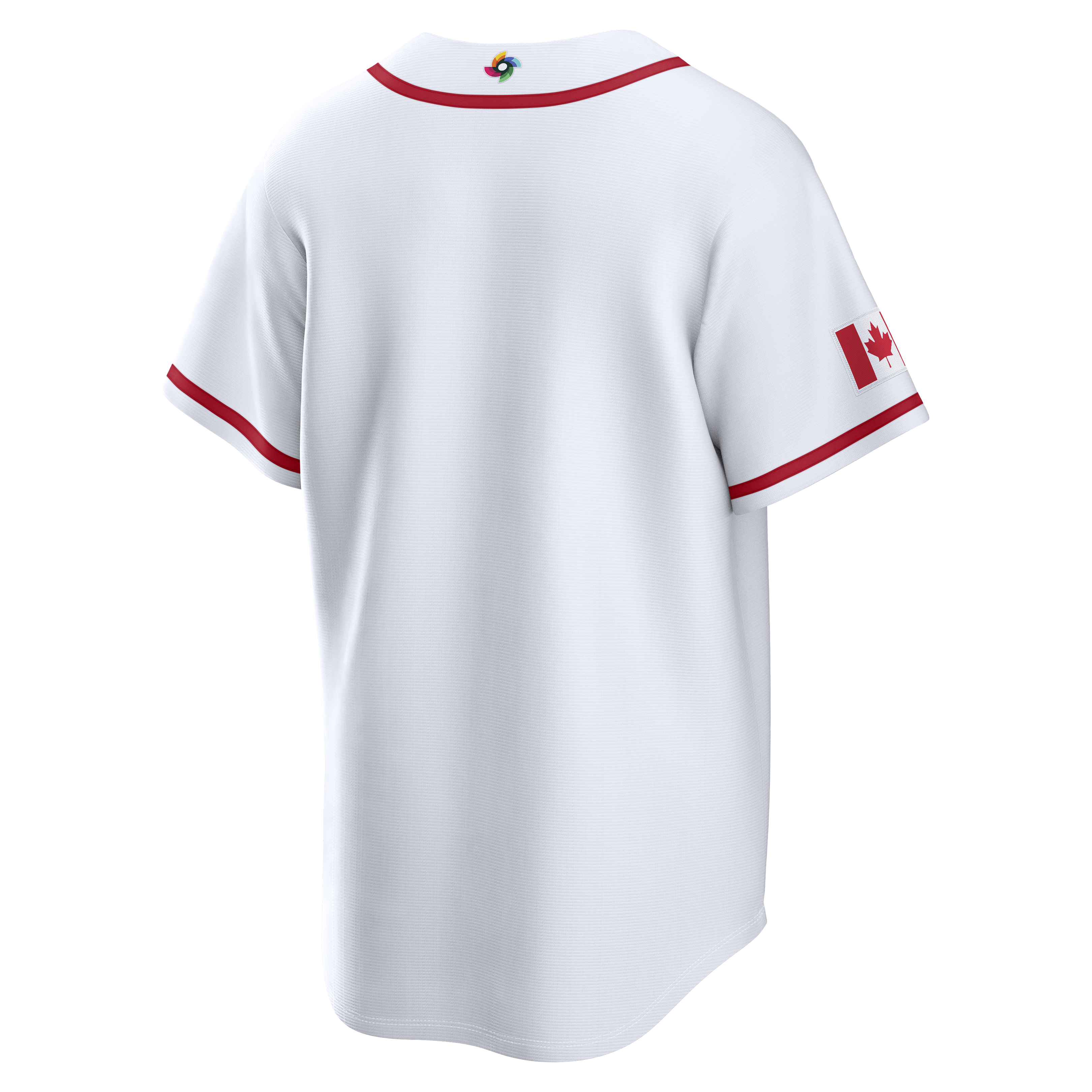 Baseball Canada Nike Men's White 2026 World Baseball Classic Home Replica Jersey